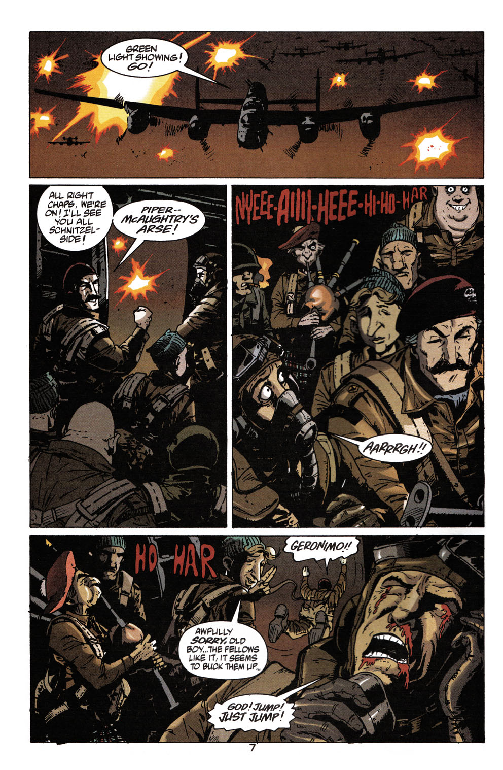 Read online Adventures in the Rifle Brigade comic -  Issue #1 - 8