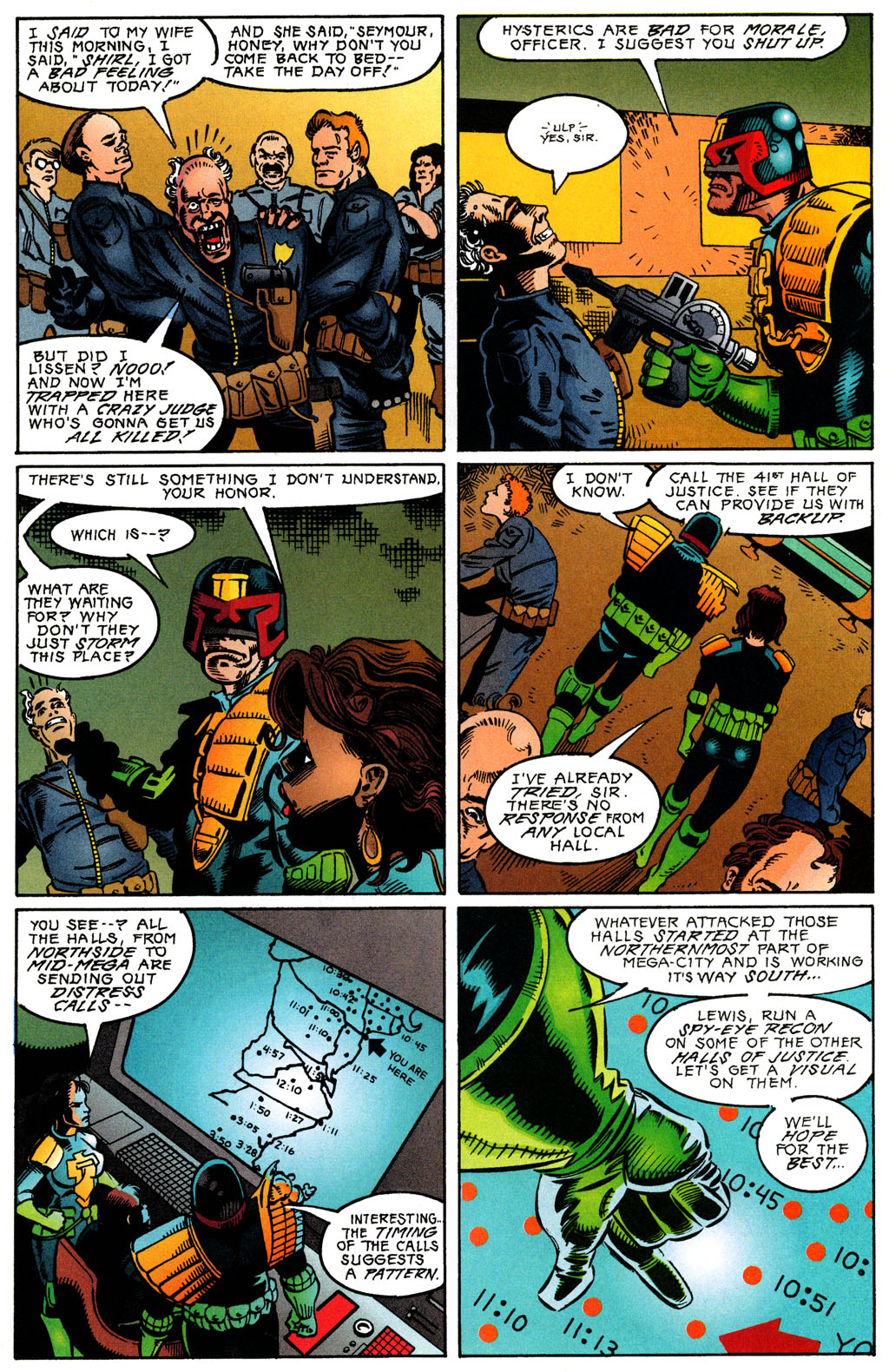 Read online Judge Dredd (1994) comic -  Issue #5 - 10
