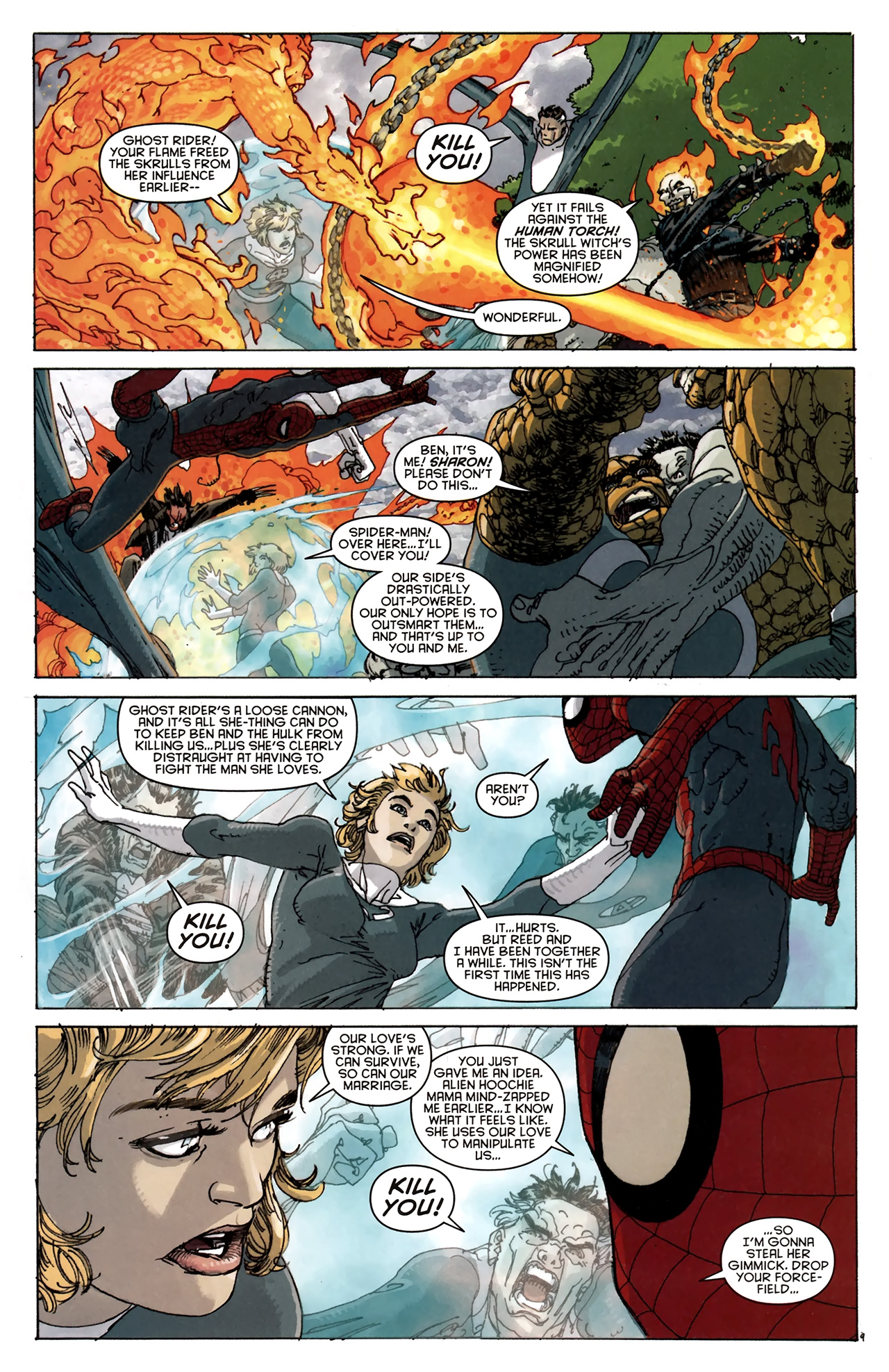 Read online Spider-Man/Fantastic Four comic -  Issue #3 - 10