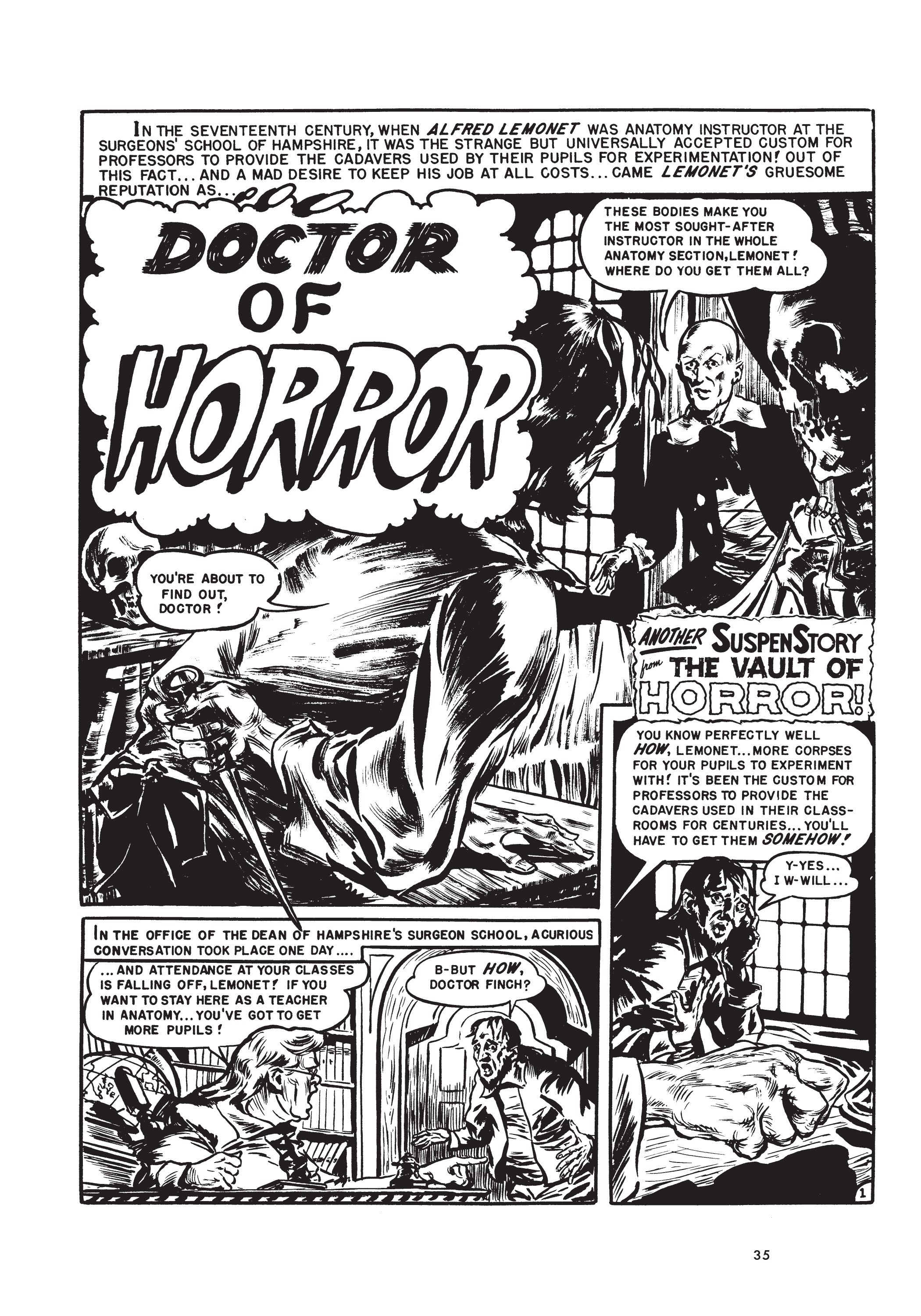 Read online Doctor of Horror and Other Stories comic -  Issue # TPB (Part 1) - 50