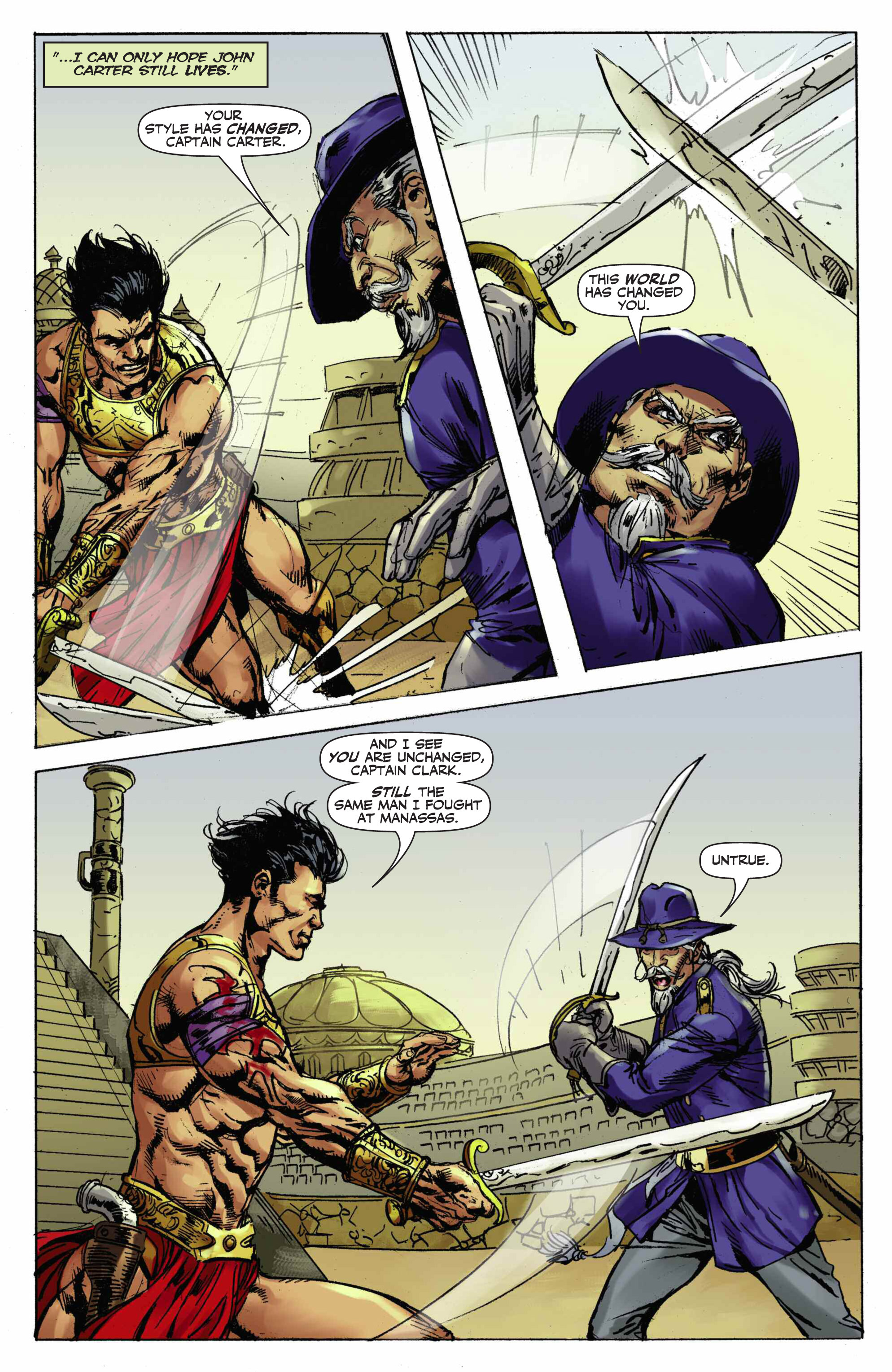 Read online John Carter, Warlord of Mars (2014) comic -  Issue #6 - 9