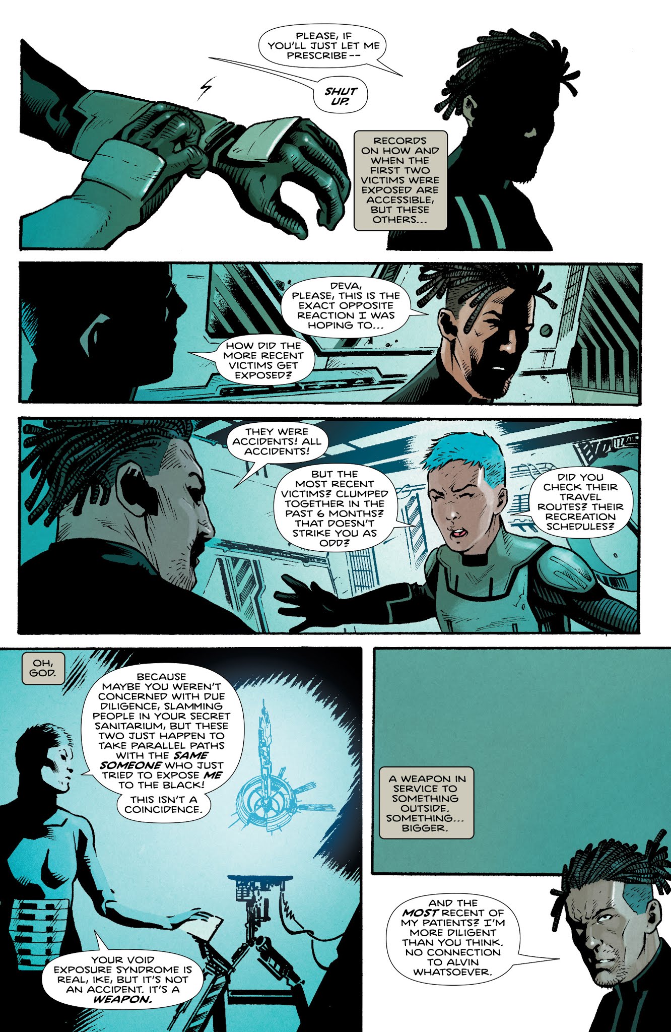 Read online Infinite Dark comic -  Issue #2 - 19