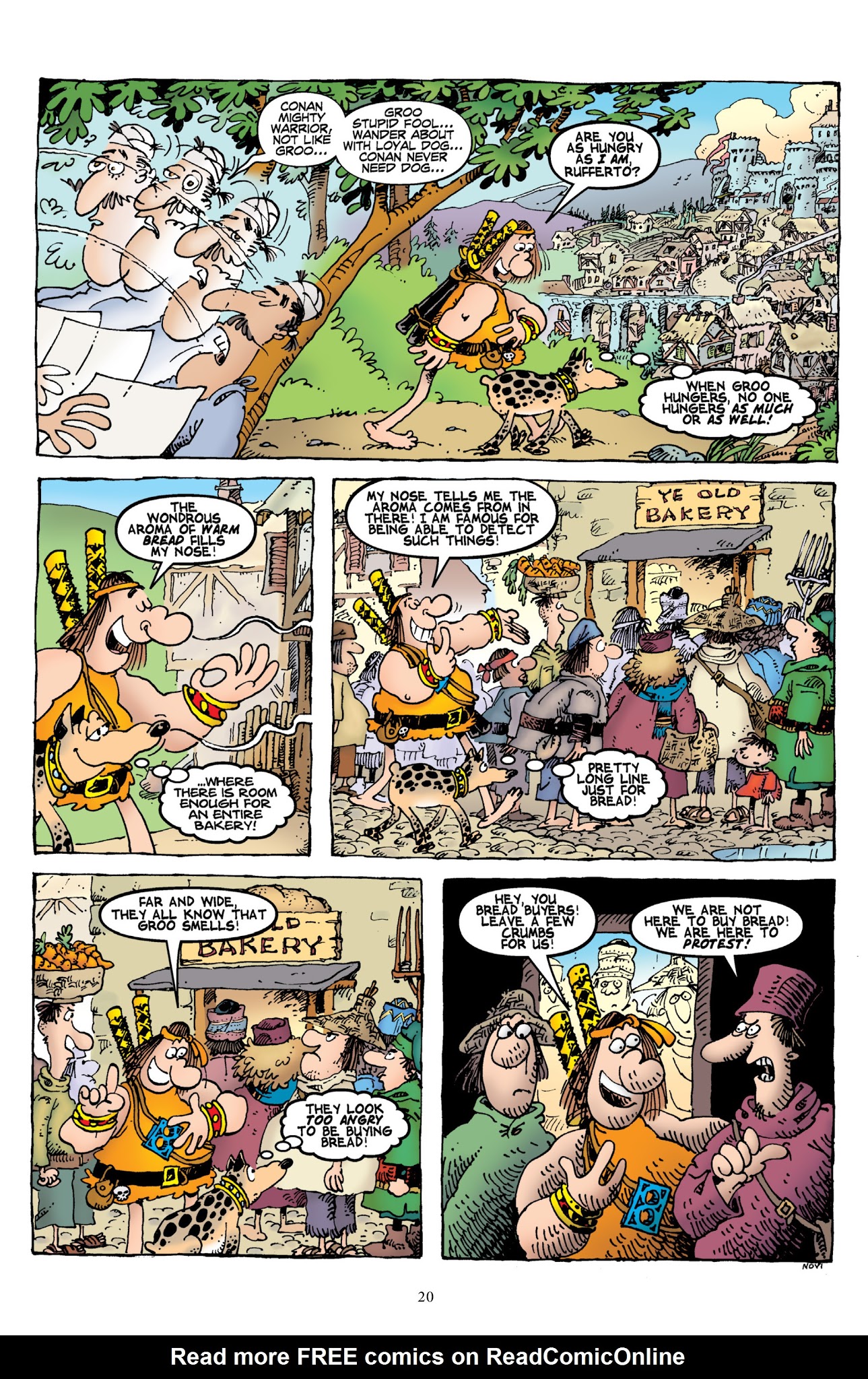 Read online Groo vs. Conan comic -  Issue # TPB - 22