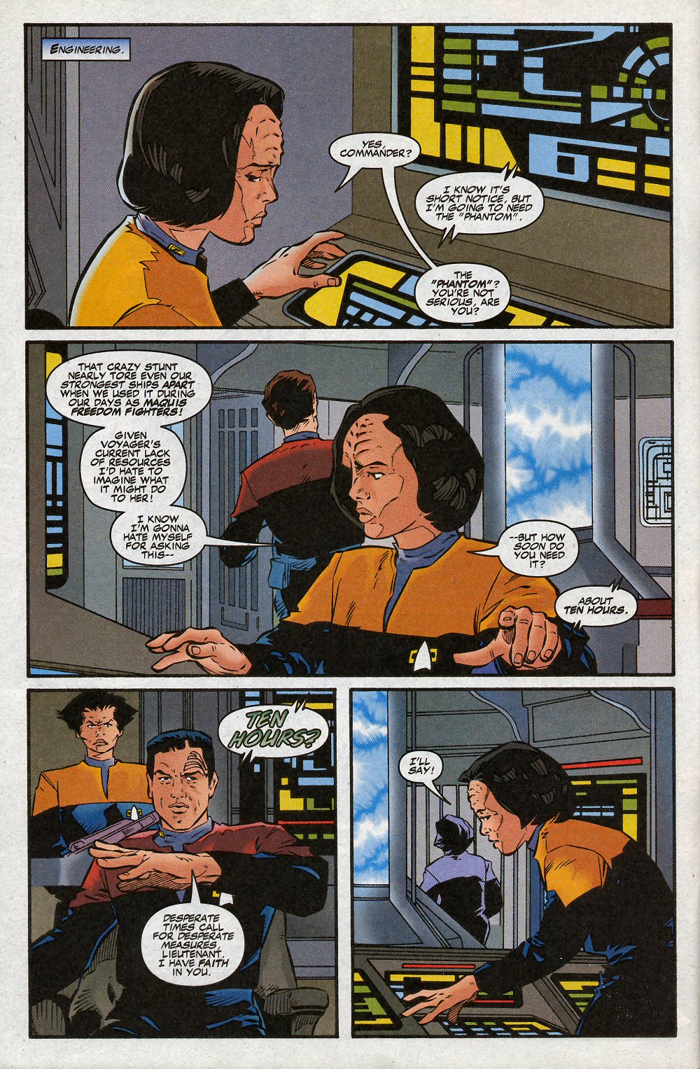 Read online Star Trek: Voyager comic -  Issue #7 - 7