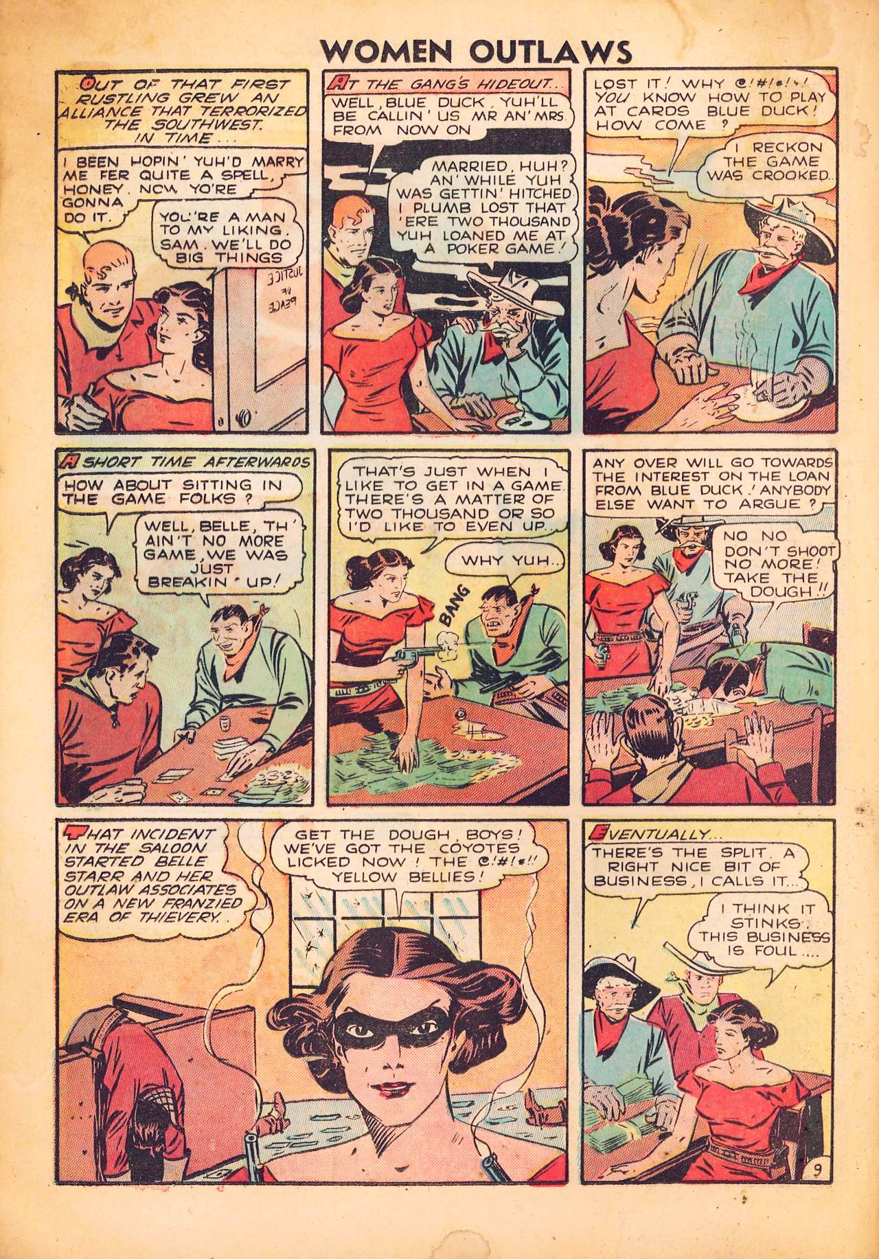 Read online Women Outlaws comic -  Issue #2 - 20