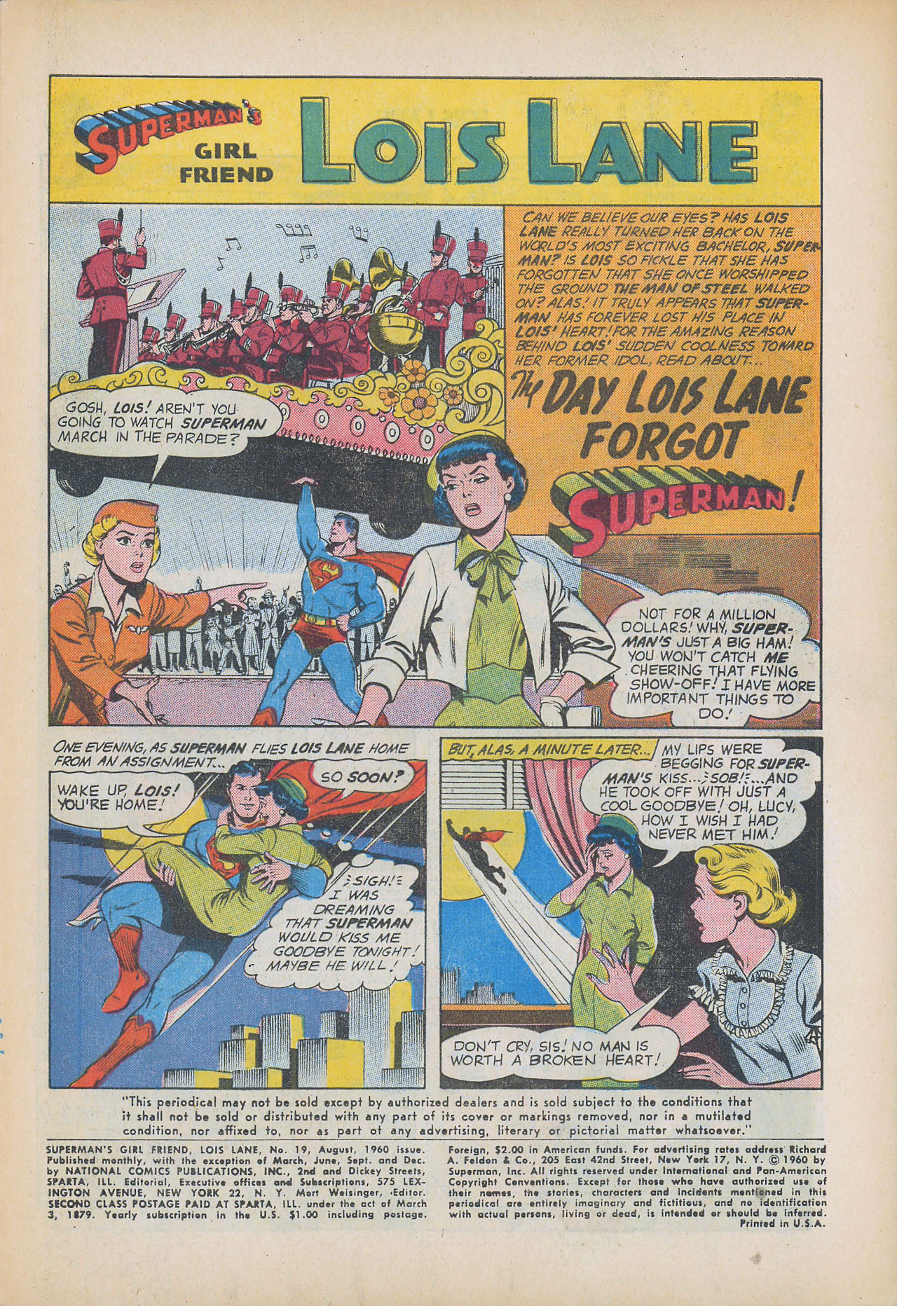 Read online Superman's Girl Friend, Lois Lane comic -  Issue #19 - 3