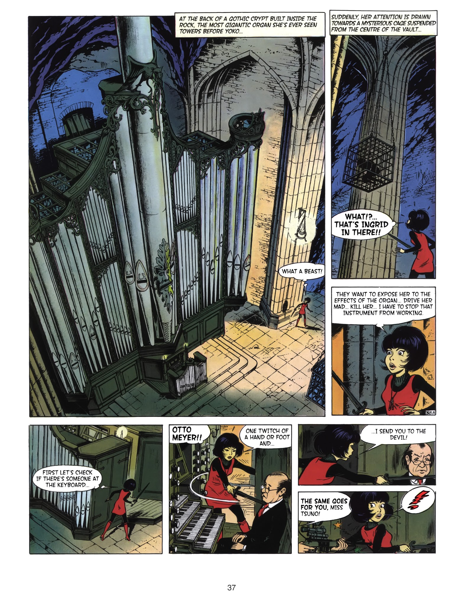 Read online Yoko Tsuno comic -  Issue #8 - 39