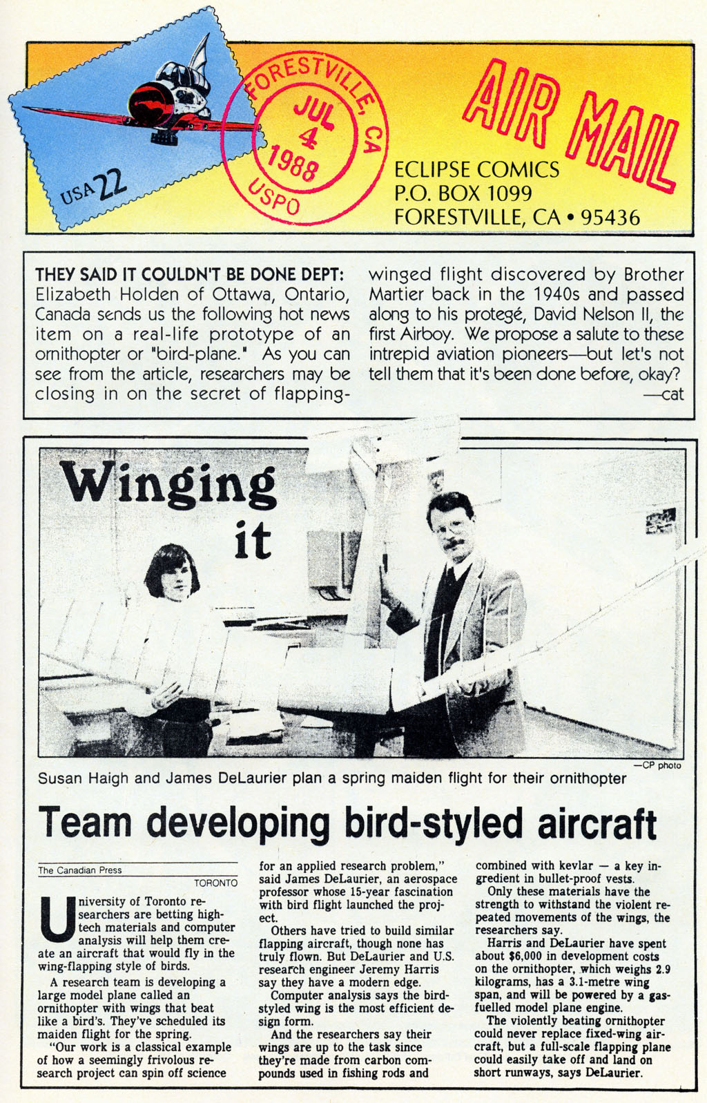 Read online Airboy (1986) comic -  Issue #47 - 21