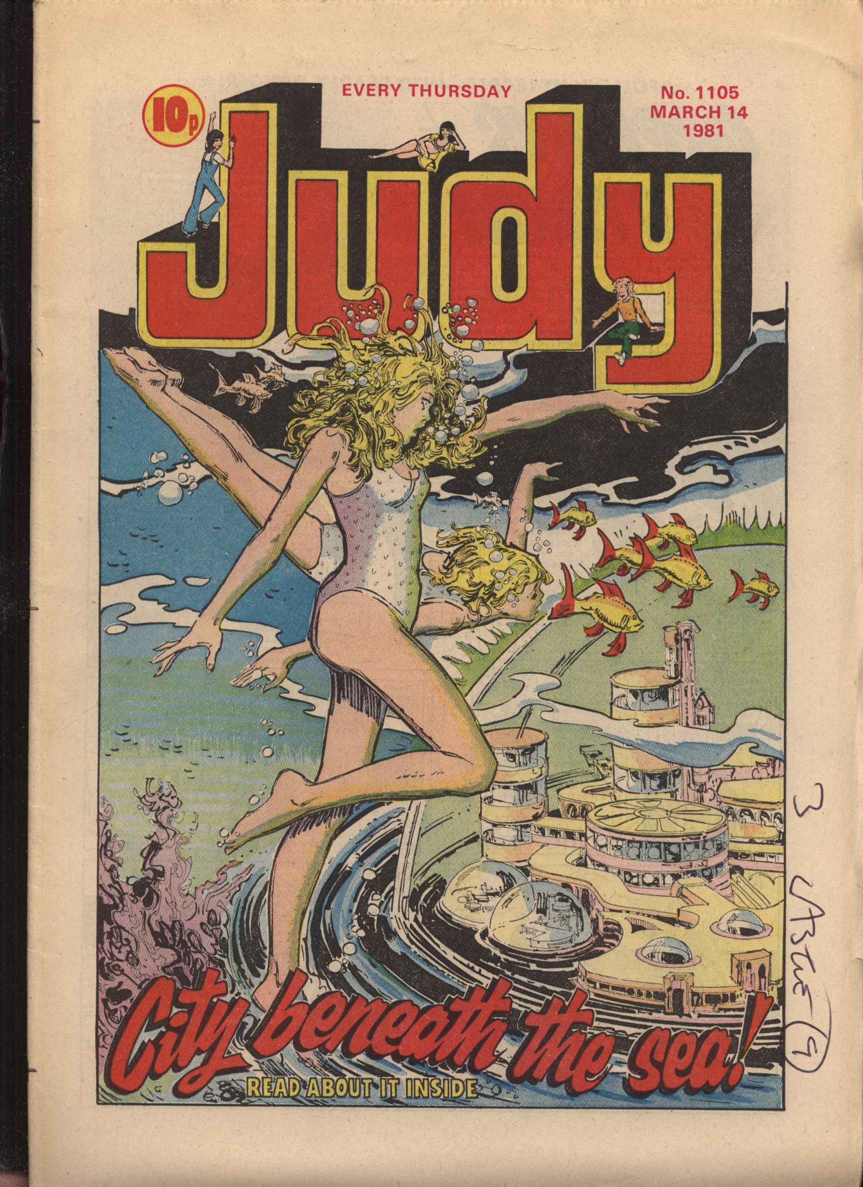 Read online Judy comic -  Issue #1105 - 1