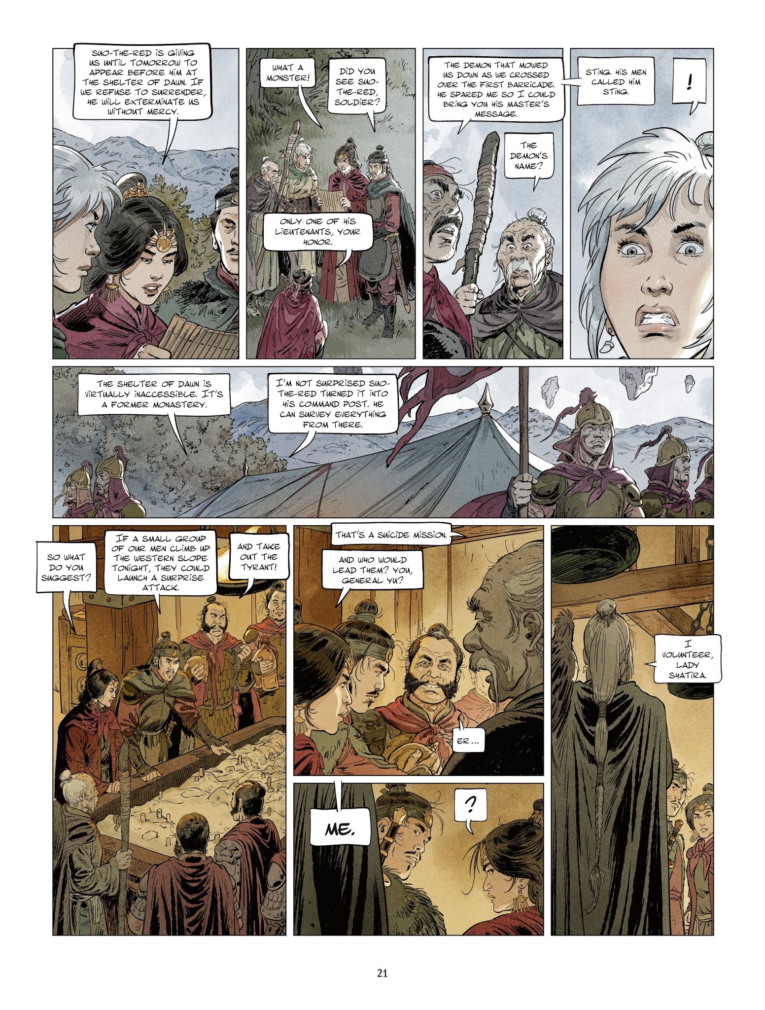 Read online White Claw comic -  Issue #3 - 23