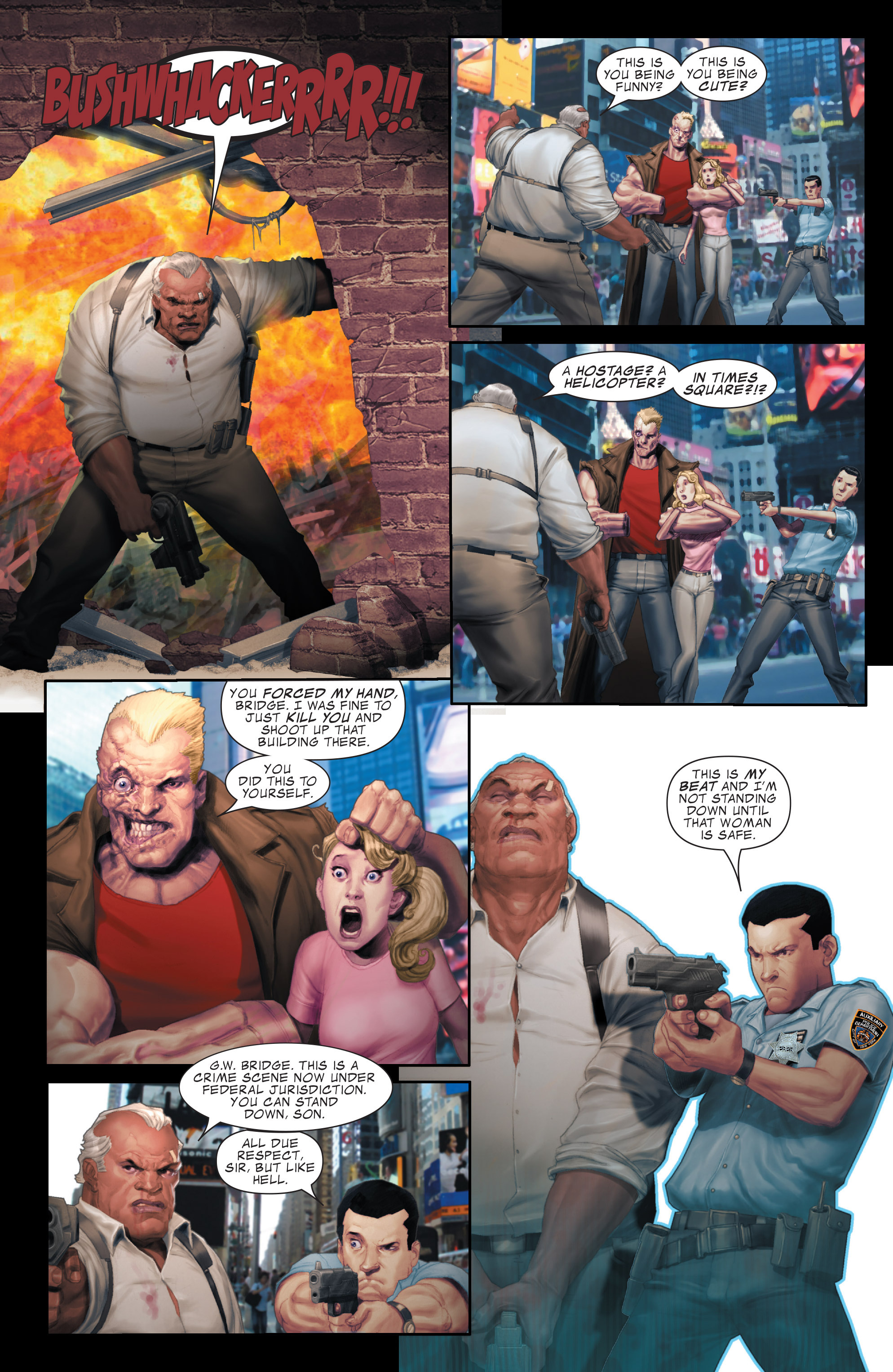 Read online Punisher War Journal comic -  Issue #5 - 6
