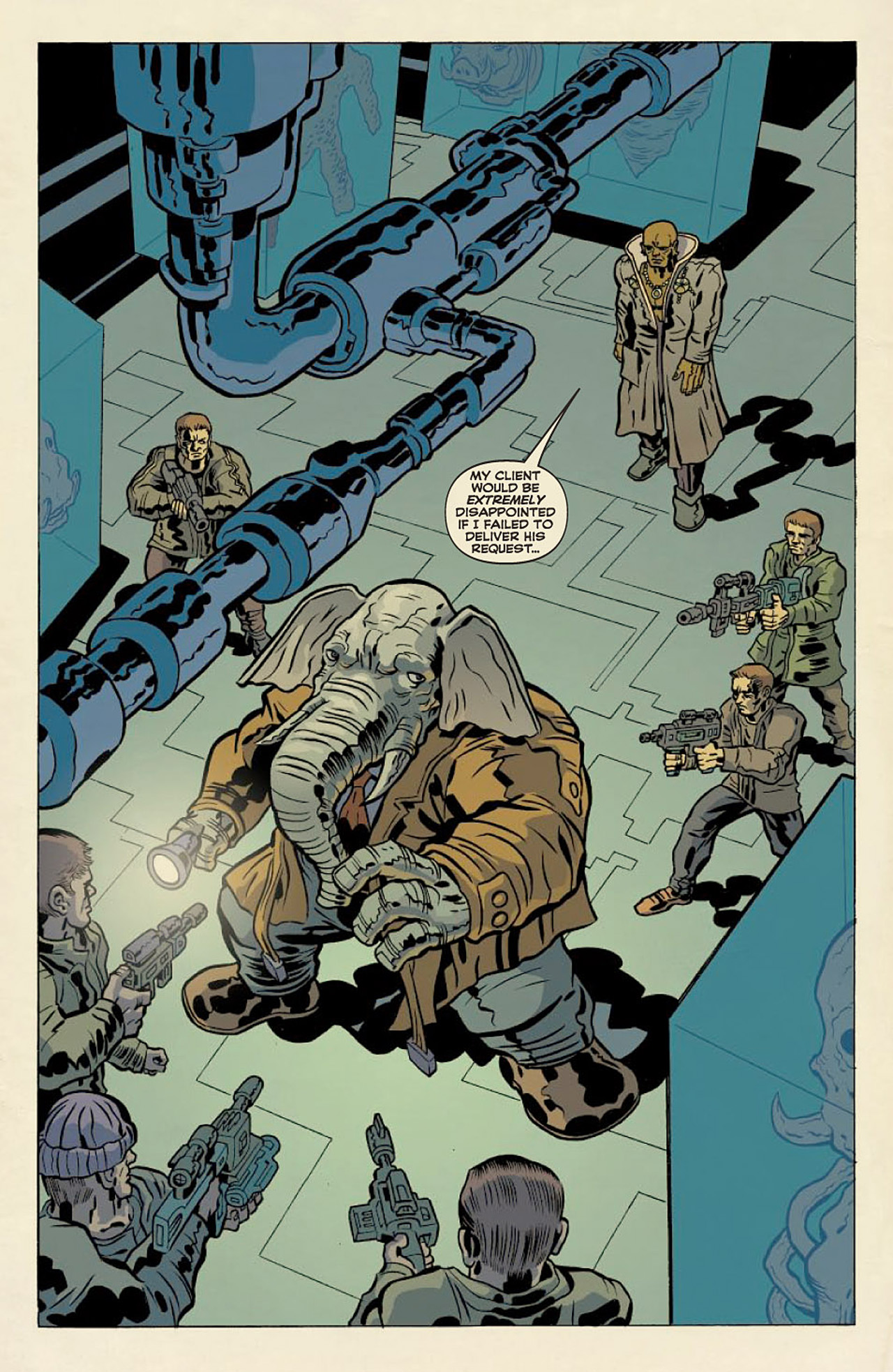 Read online Elephantmen comic -  Issue #3 - 9
