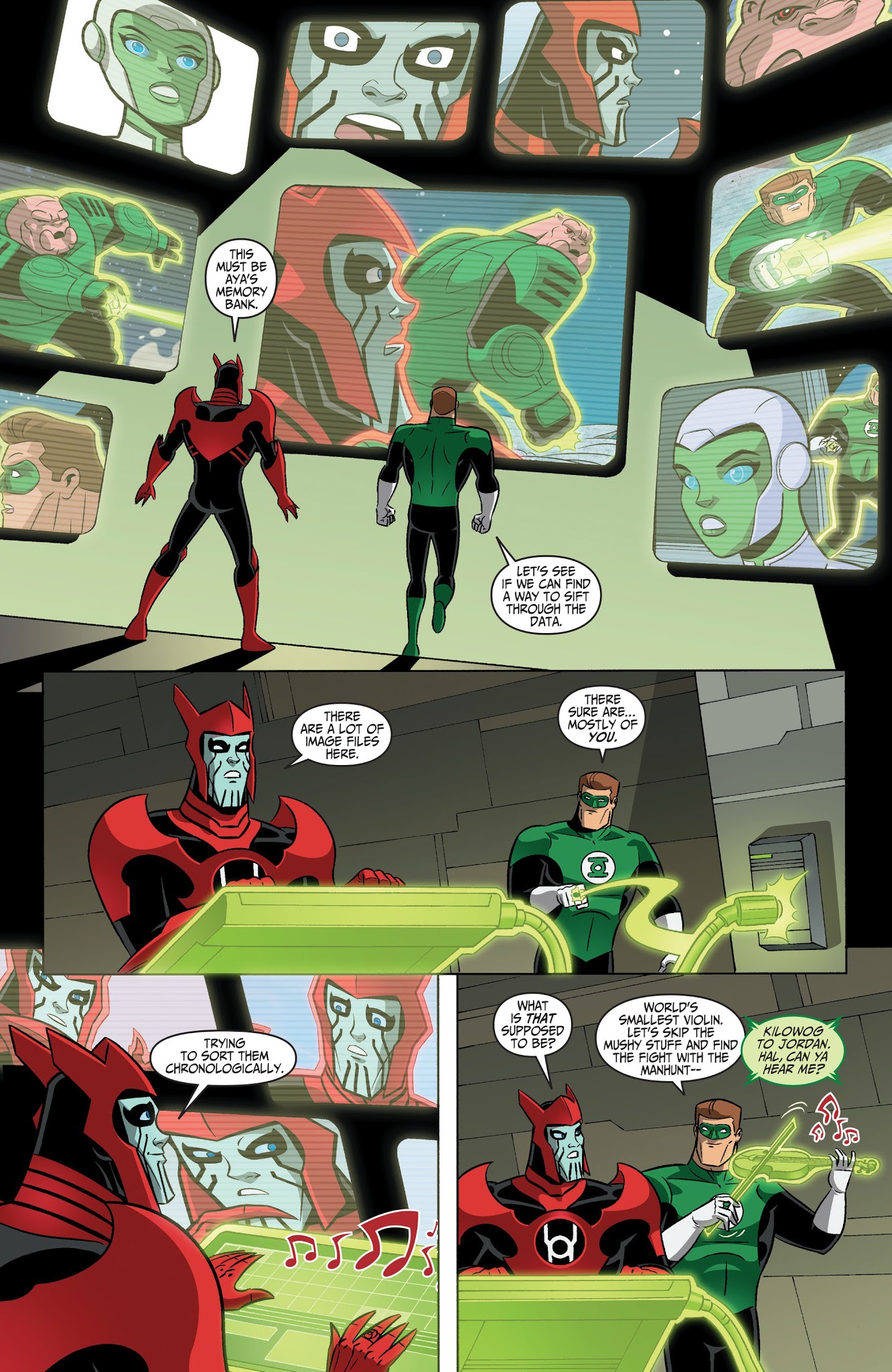 Read online Green Lantern: The Animated Series comic -  Issue #14 - 14