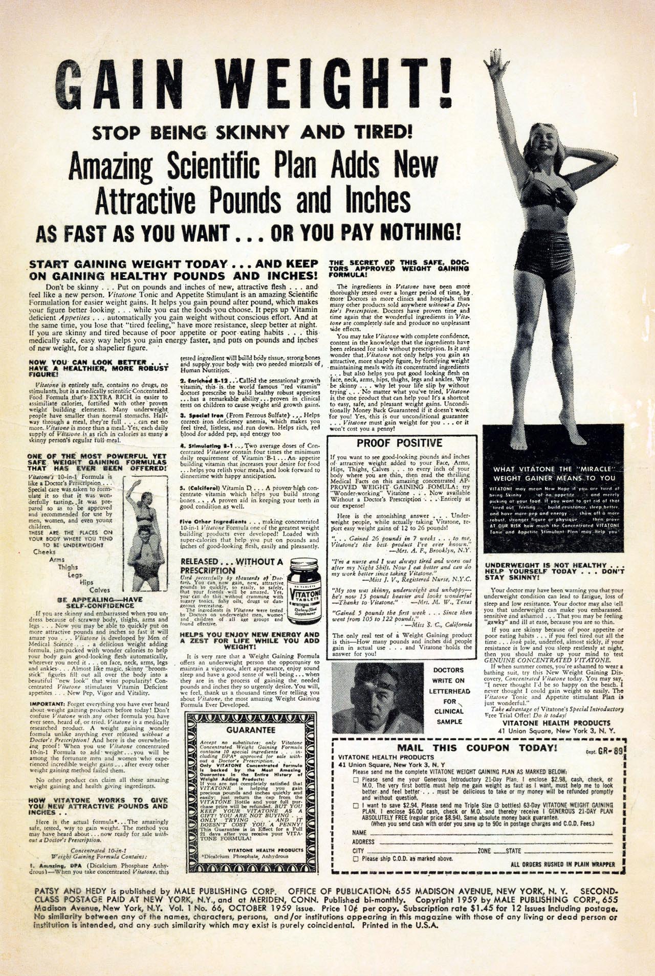 Read online Patsy and Hedy comic -  Issue #66 - 2