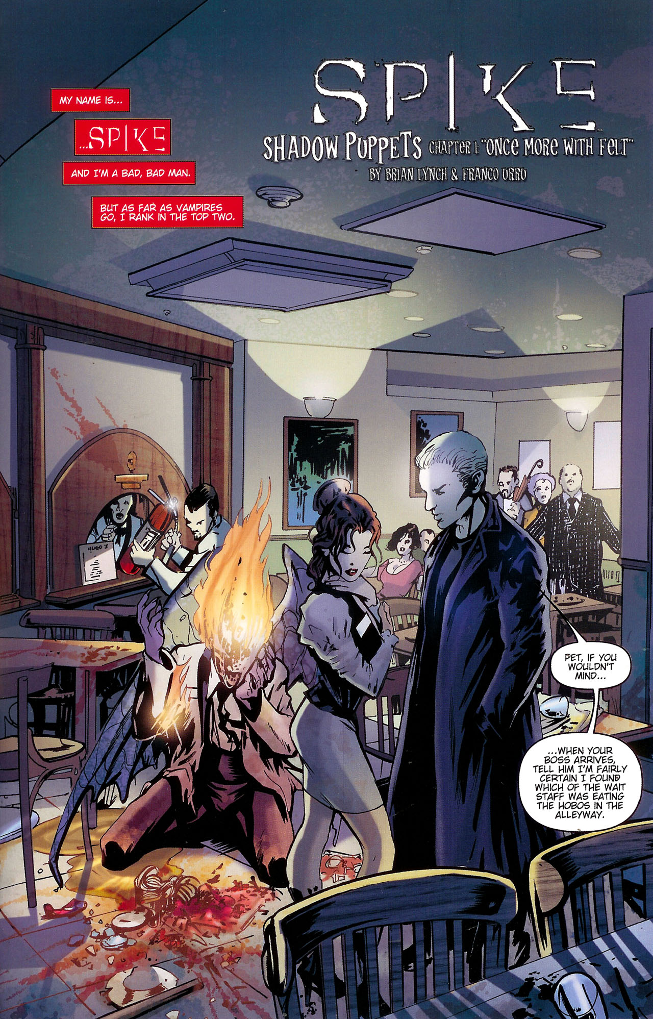 Read online Spike: Shadow Puppets comic -  Issue #1 - 5