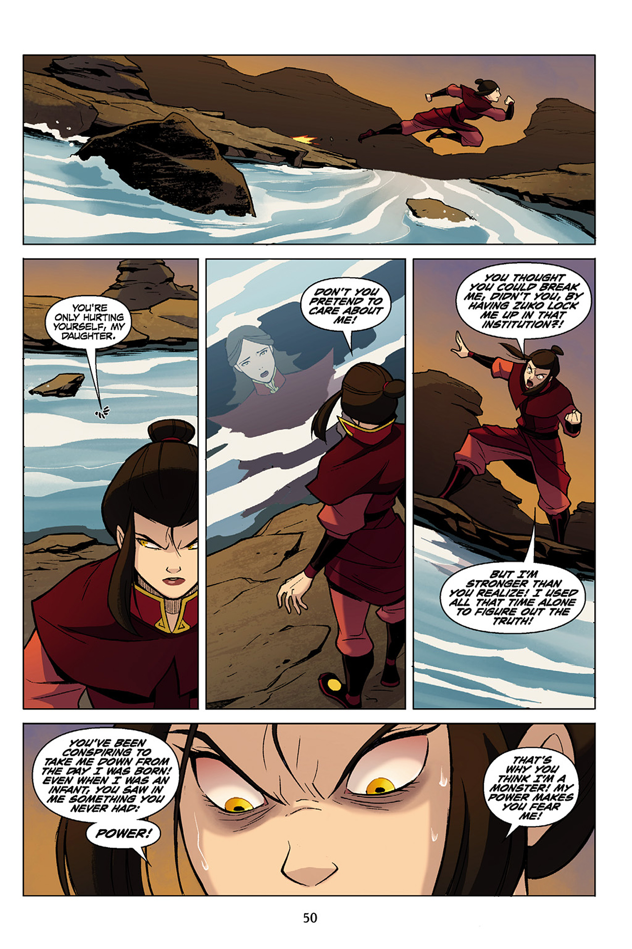 Read online Nickelodeon Avatar: The Last Airbender - The Search comic -  Issue # Part 1 - 51