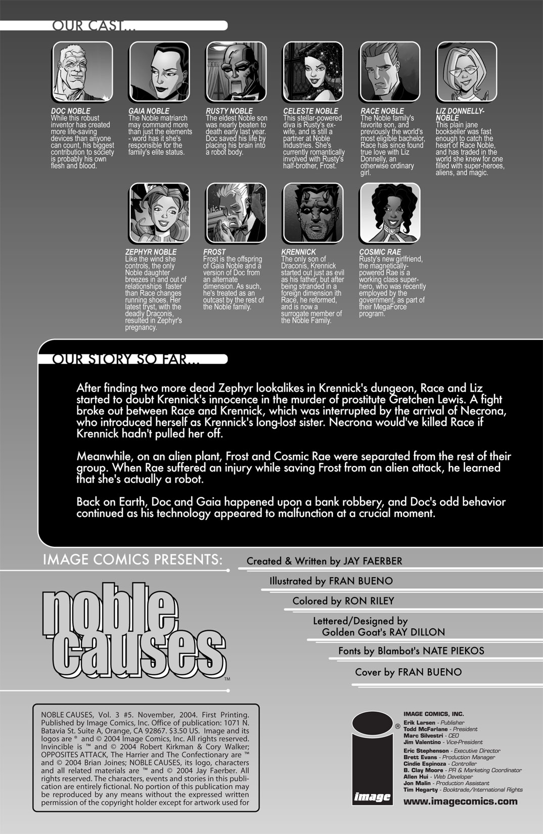 Read online Noble Causes (2004) comic -  Issue #5 - 2