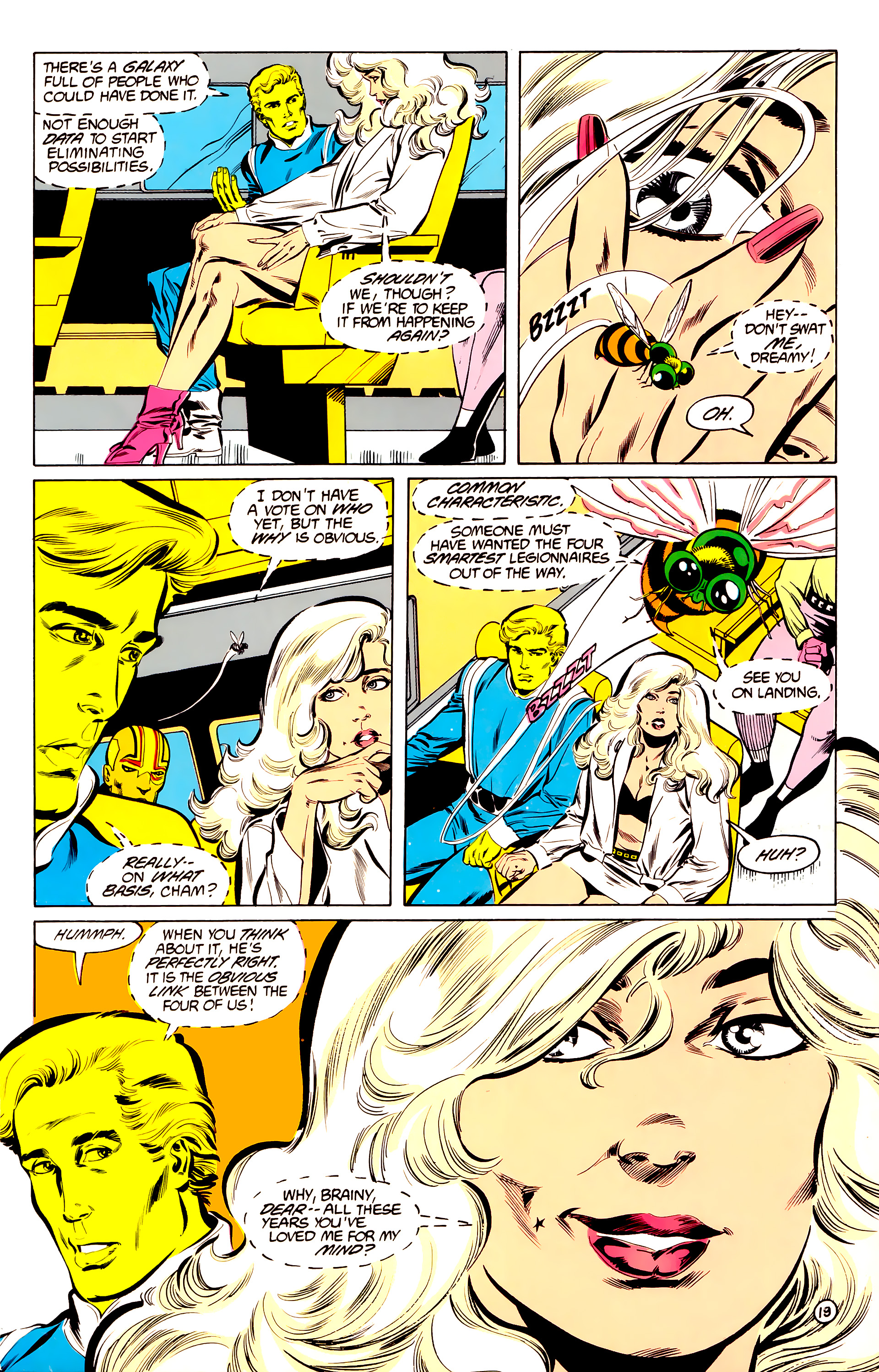 Legion of Super-Heroes (1984) 34 Page 19