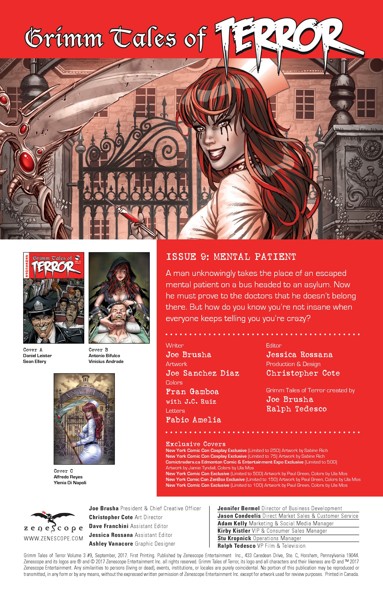 Read online Grimm Tales of Terror: Vol. 3 comic -  Issue #9 - 2