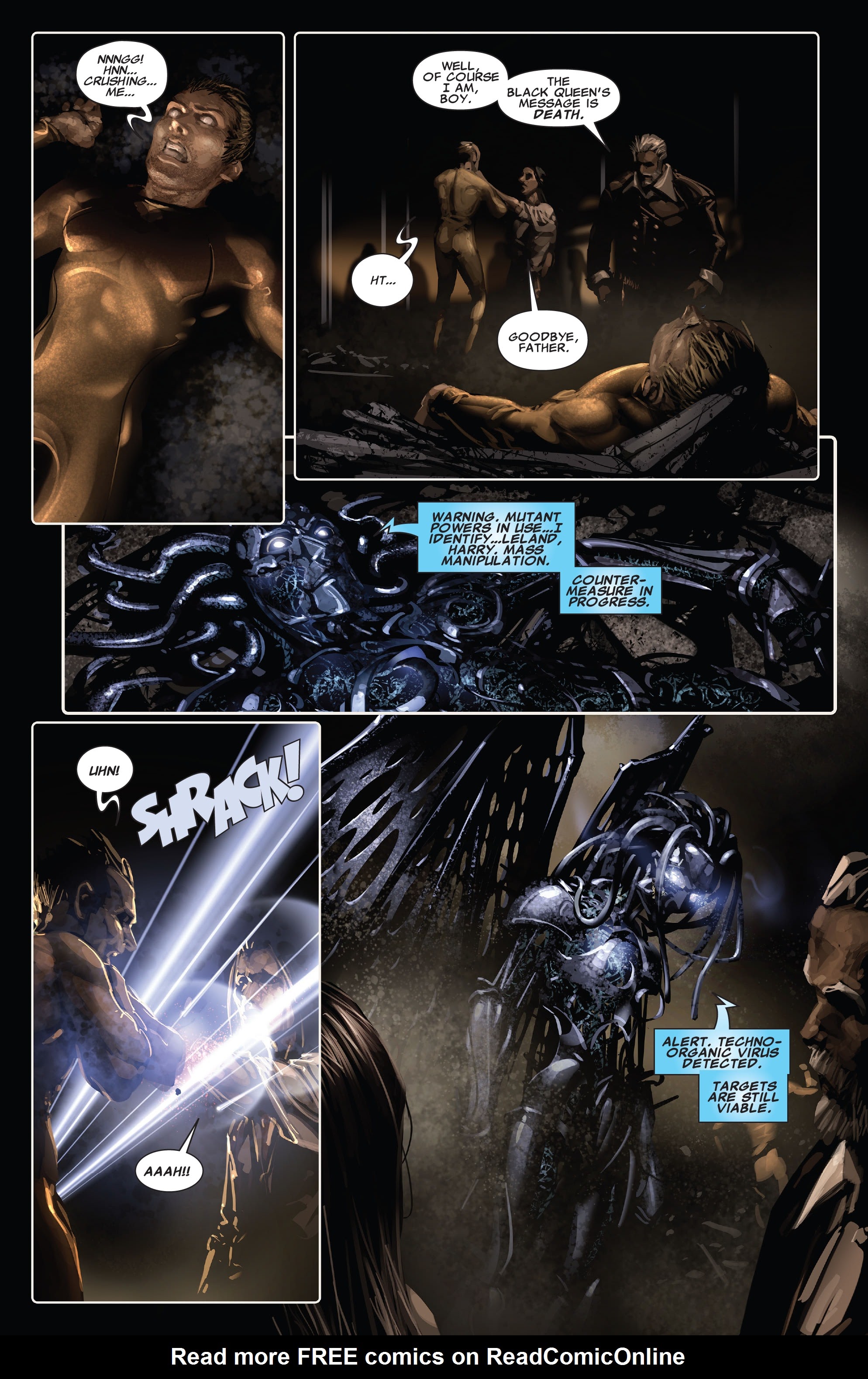 Read online X-Men Milestones: Necrosha comic -  Issue # TPB (Part 1) - 47