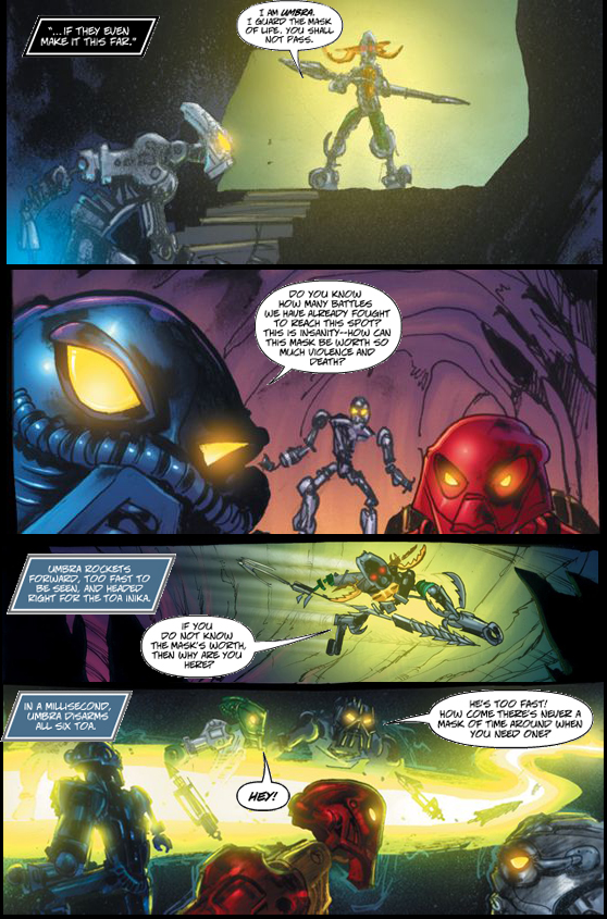 Read online Bionicle: Ignition comic -  Issue #4 - 8