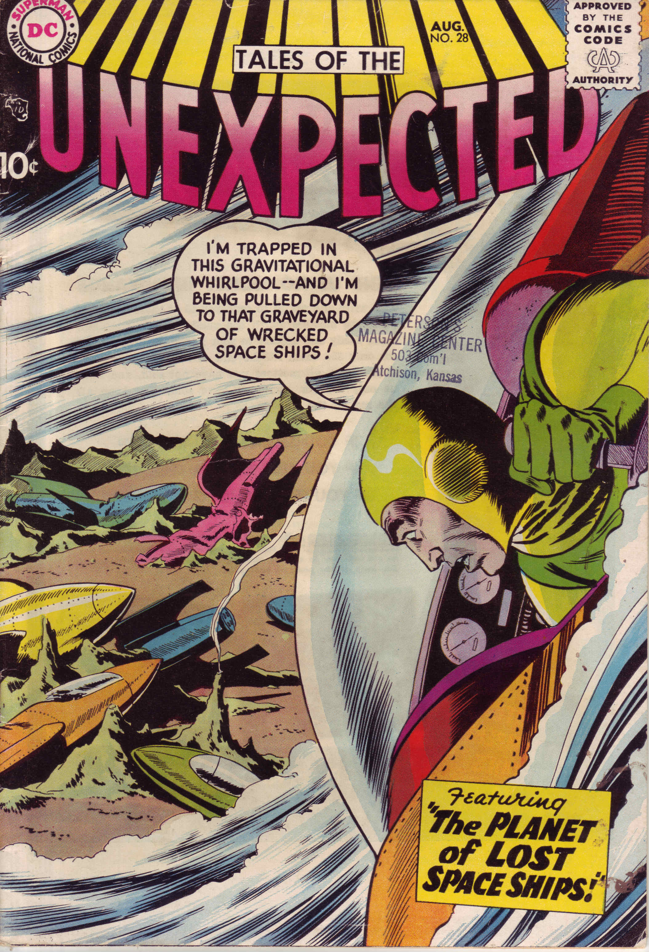Read online Tales of the Unexpected comic -  Issue #28 - 1