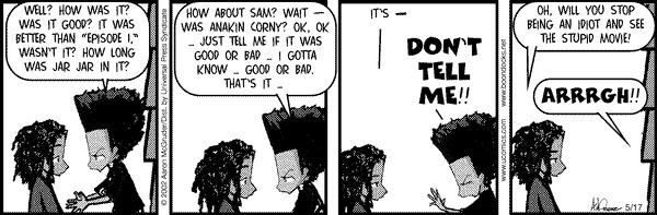 Read online The Boondocks Collection comic -  Issue # Year 2002 - 137