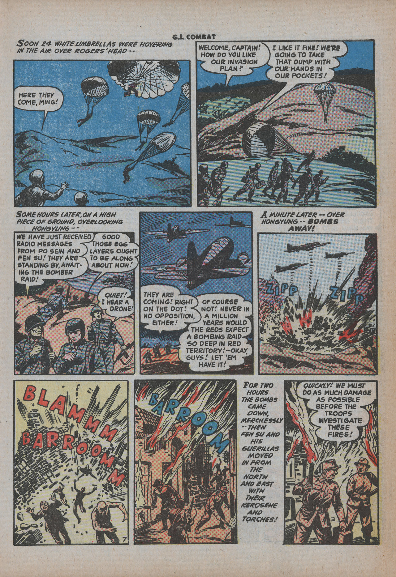 Read online G.I. Combat (1952) comic -  Issue #2 - 9