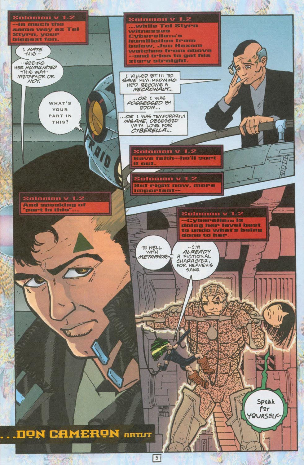 Read online Cyberella comic -  Issue #8 - 5