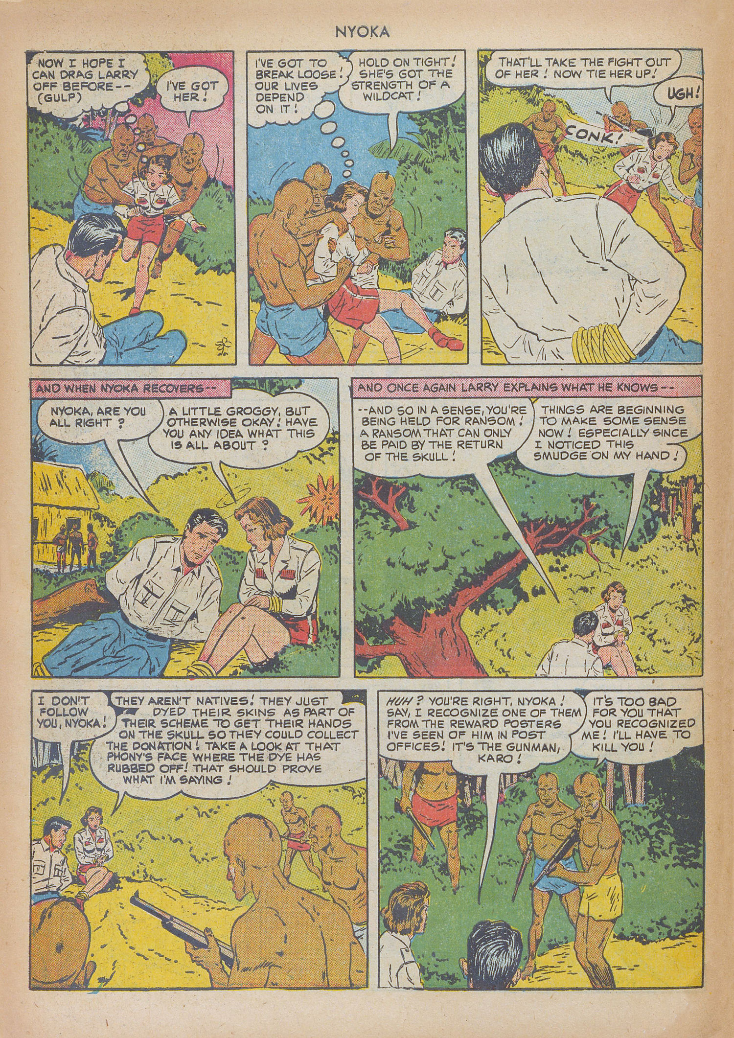 Read online Nyoka the Jungle Girl (1945) comic -  Issue #47 - 28