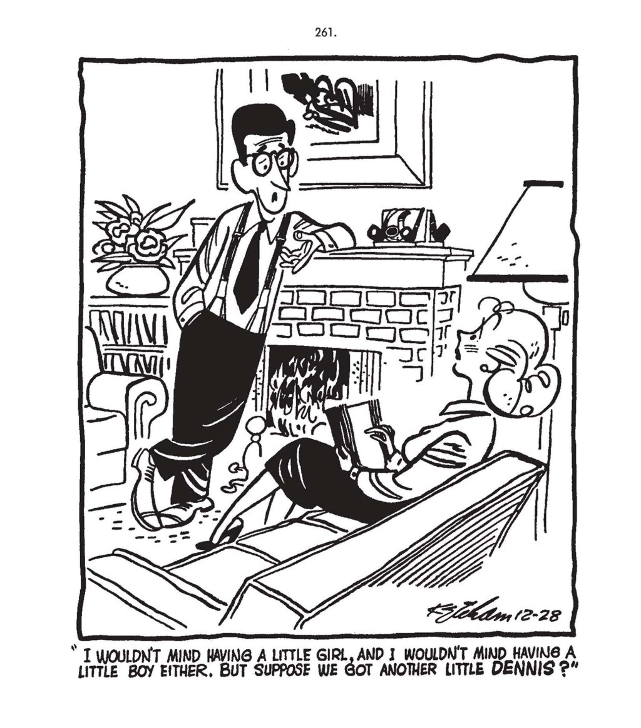 Read online Hank Ketcham's Complete Dennis the Menace comic -  Issue # TPB 1 (Part 3) - 87