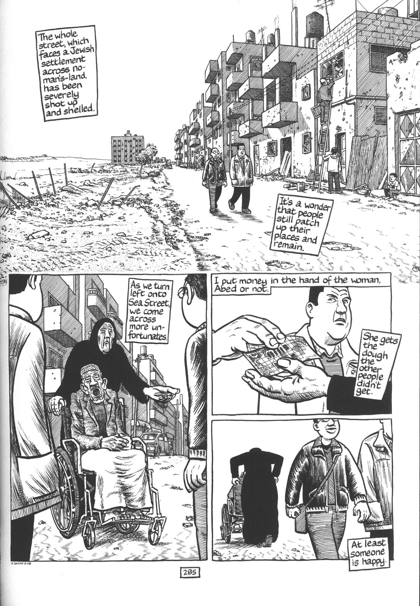 Read online Footnotes in Gaza comic -  Issue # TPB - 303