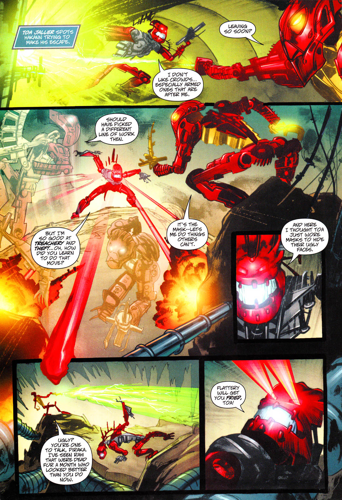 Read online Bionicle: Ignition comic -  Issue #3 - 8