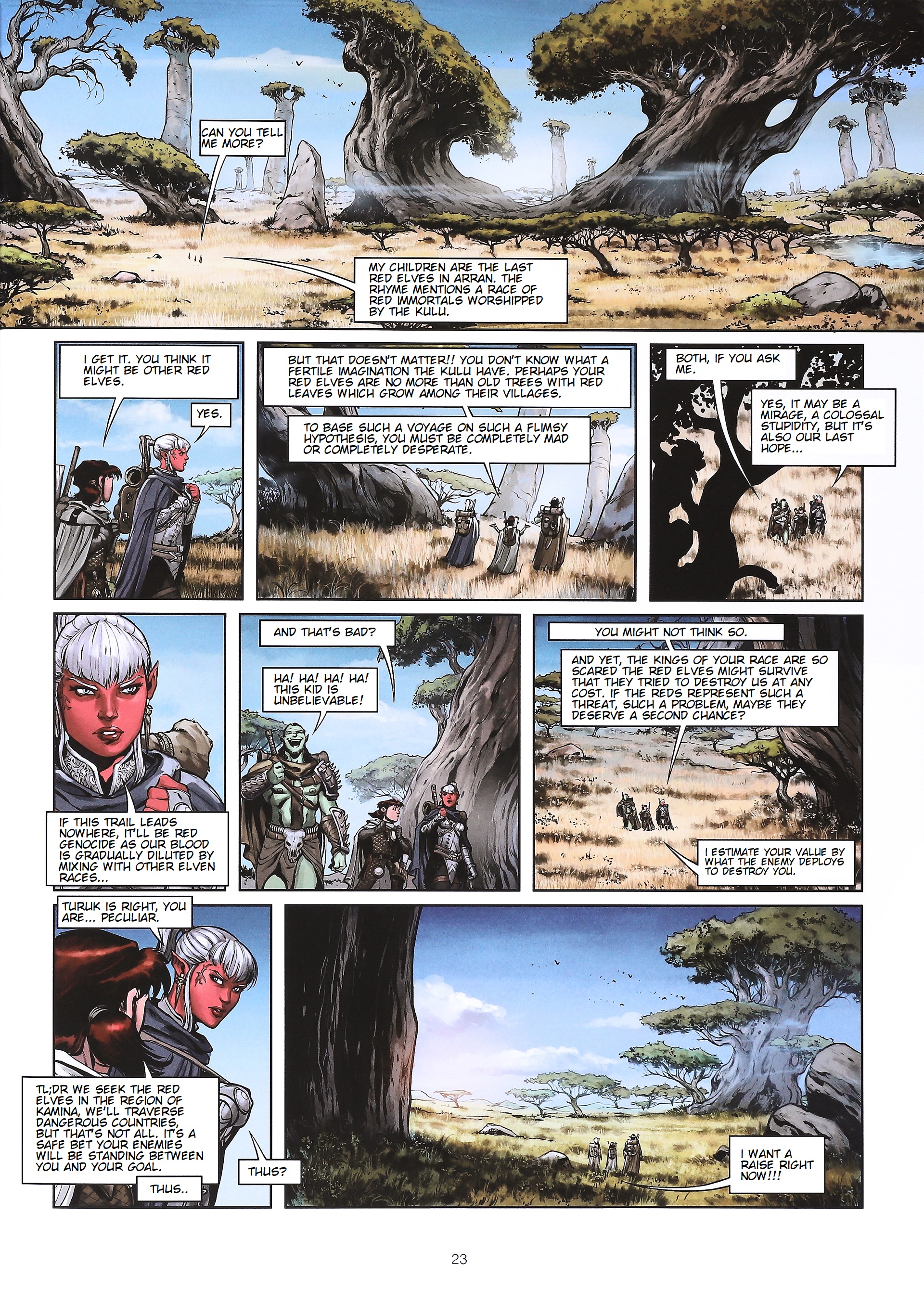 Read online Elves comic -  Issue #29 - 24