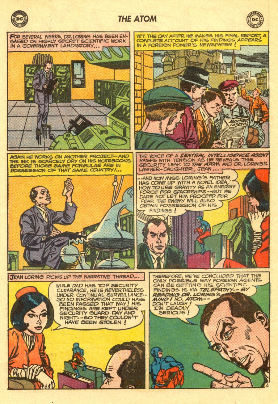 Read online The Atom comic -  Issue #21 - 4