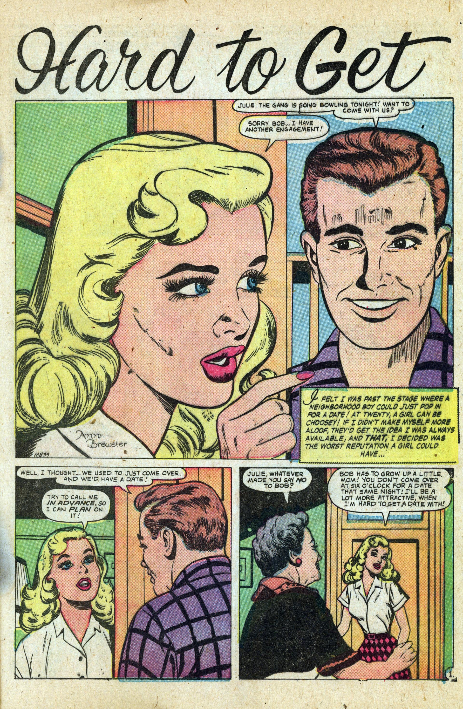 Read online Love Romances comic -  Issue #75 - 21