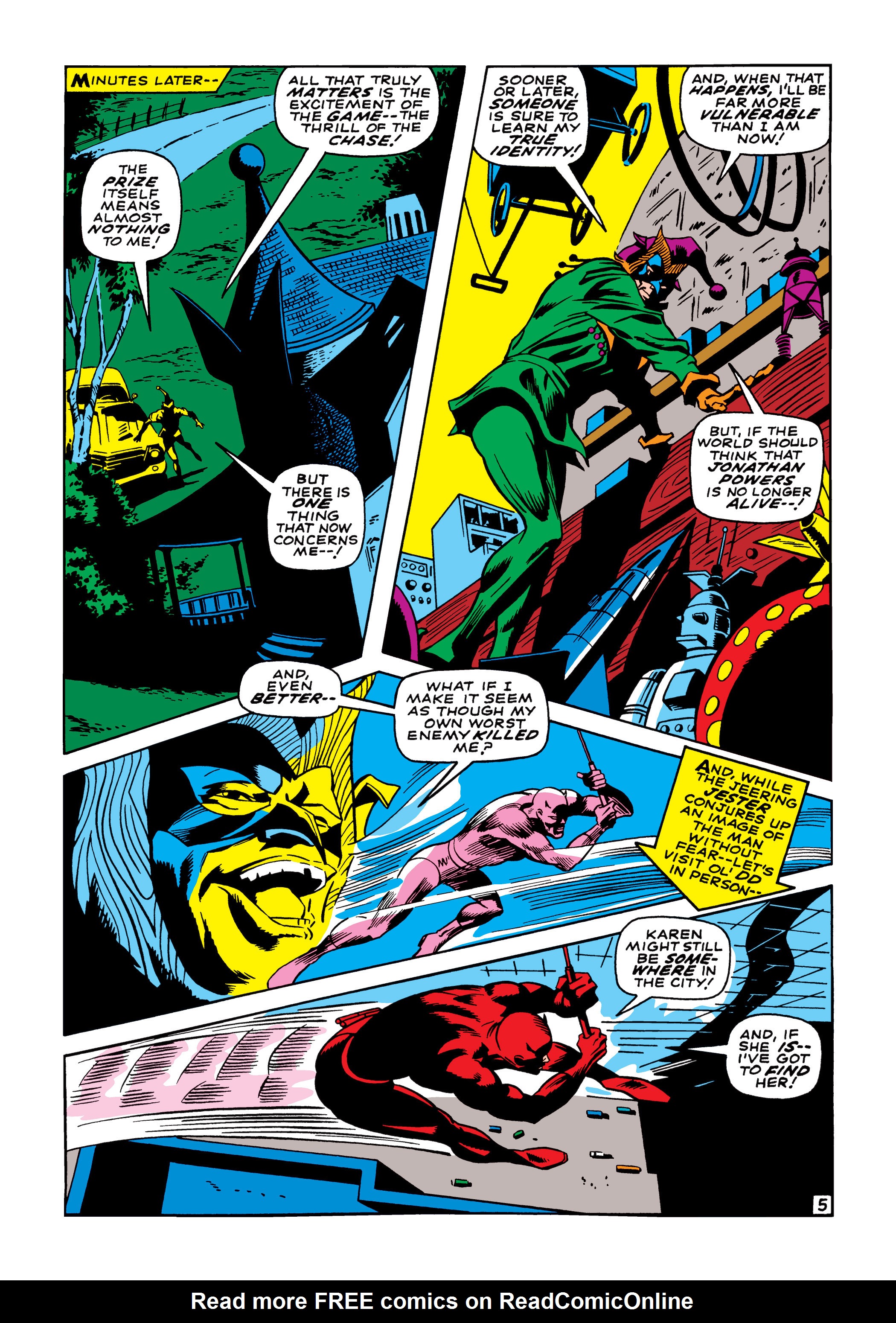 Read online Marvel Masterworks: Daredevil comic -  Issue # TPB 5 (Part 1) - 53