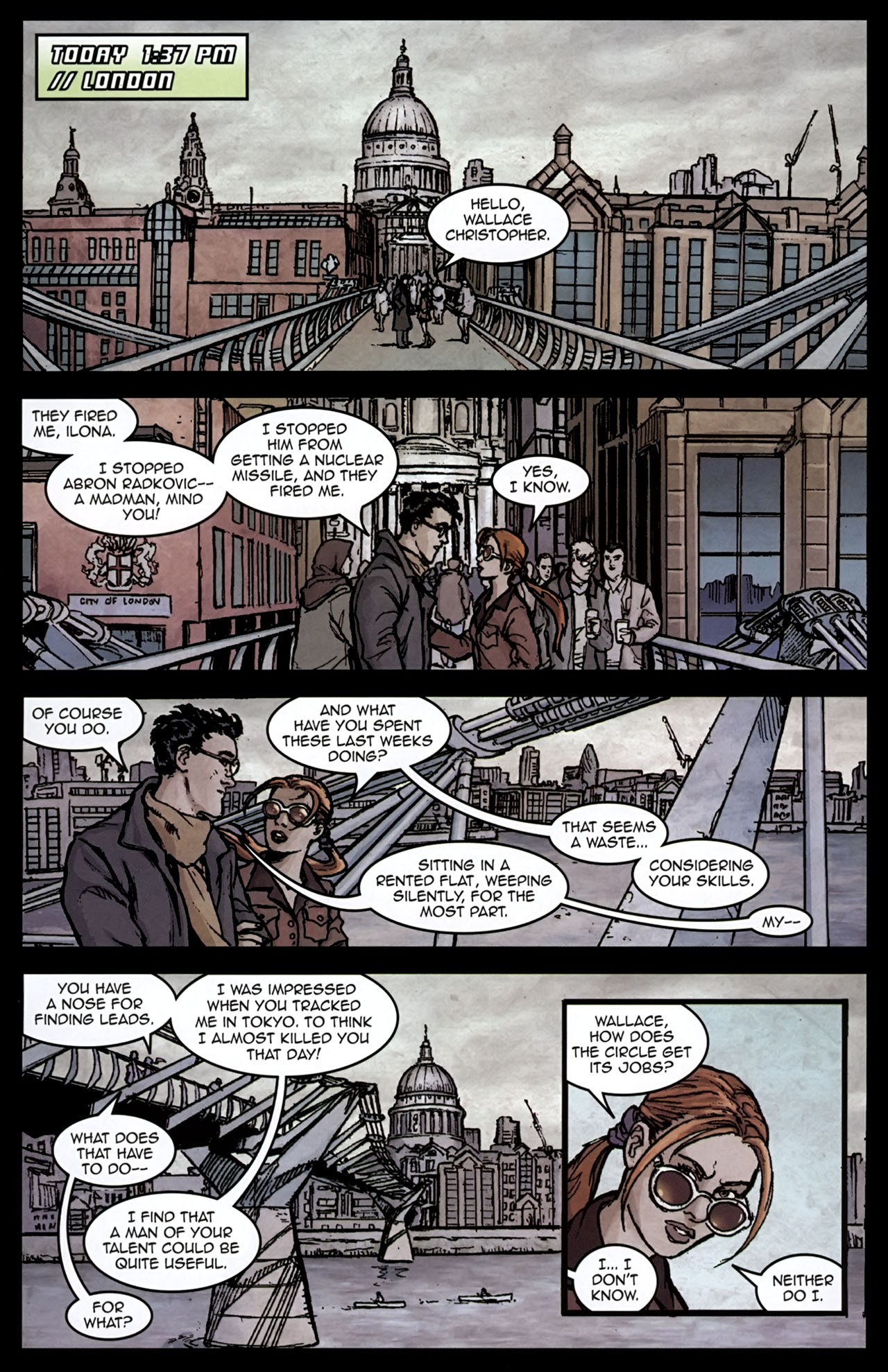 Read online The Circle (2007) comic -  Issue #5 - 20