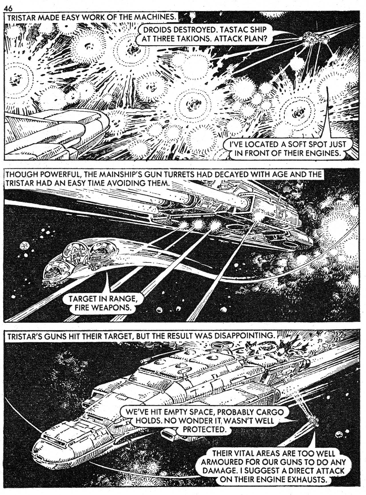 Read online Starblazer comic -  Issue #132 - 46