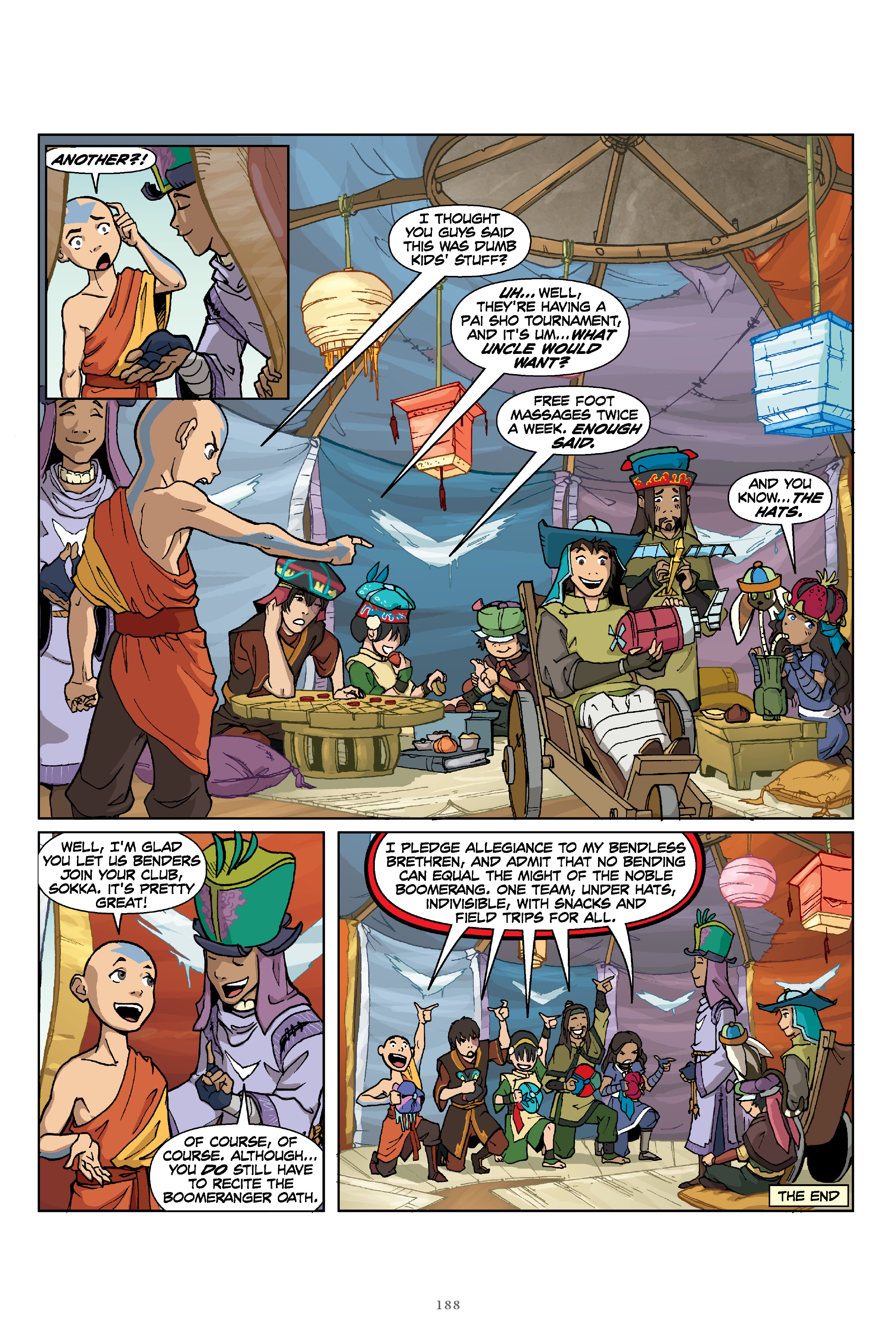 Read online Nickelodeon Avatar: The Last Airbender–The Lost Adventures & Team Avatar Tales Library Edition comic -  Issue # TPB (Part 2) - 89