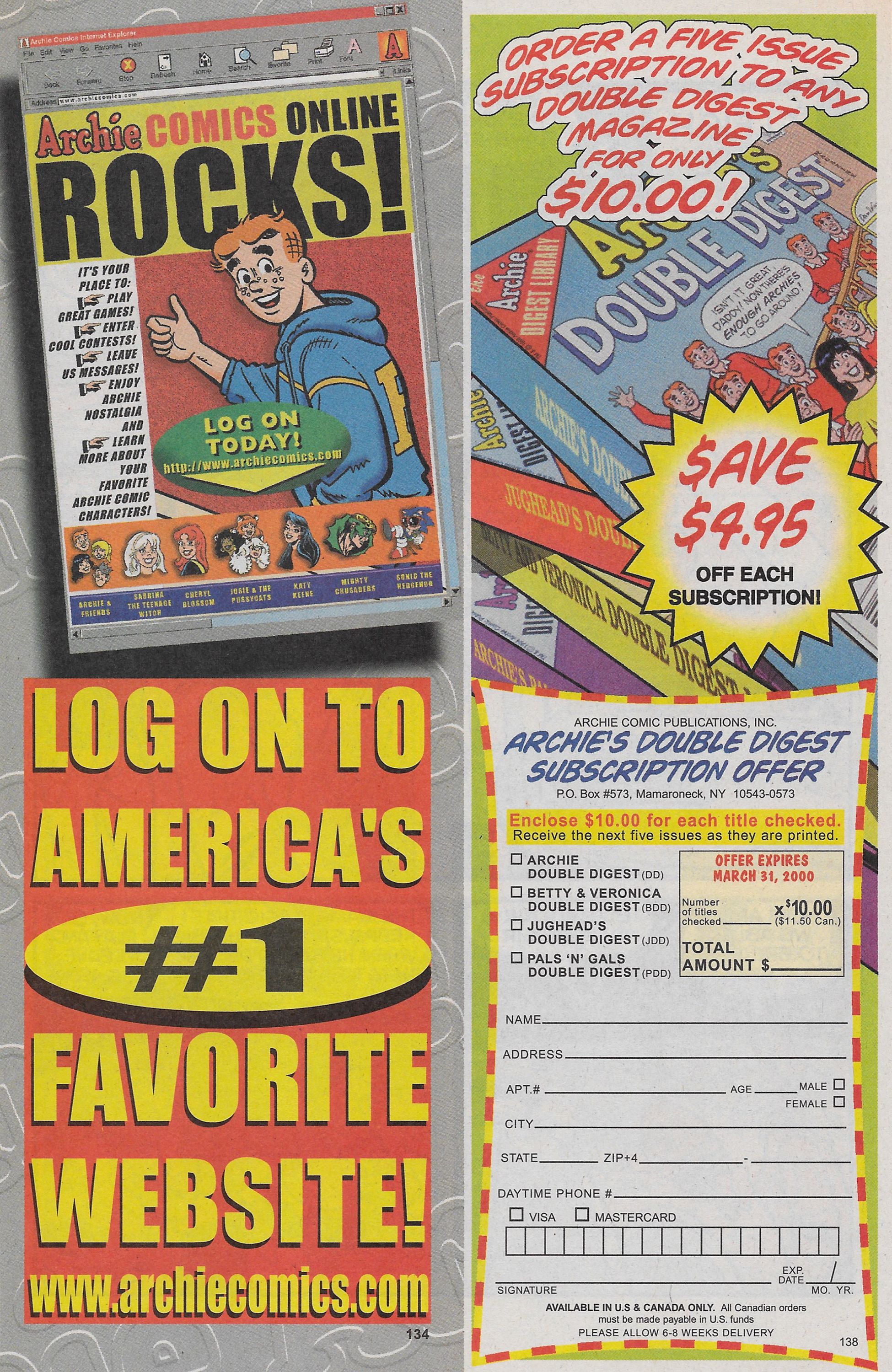 Read online Archie's Christmas Stocking comic -  Issue #7 - 9