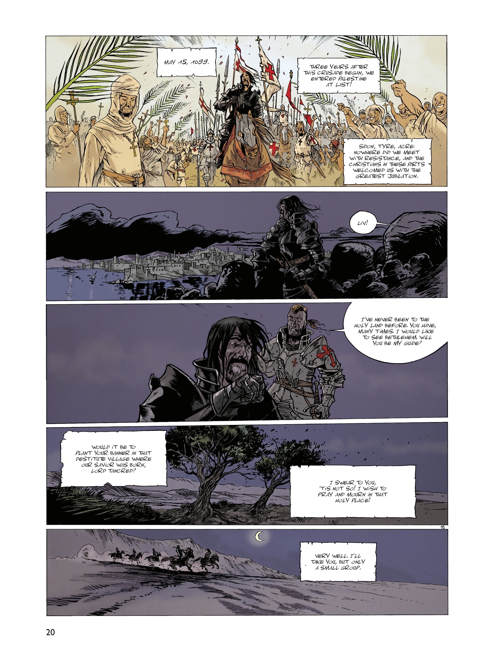Read online The Dream of Jerusalem comic -  Issue #4 - 20