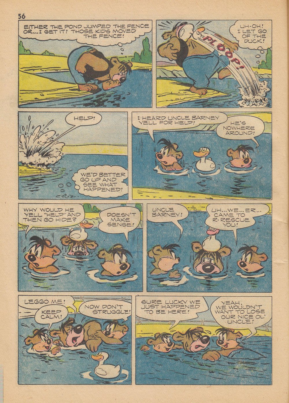Read online Tom and Jerry's Summer Fun comic -  Issue #1 - 58