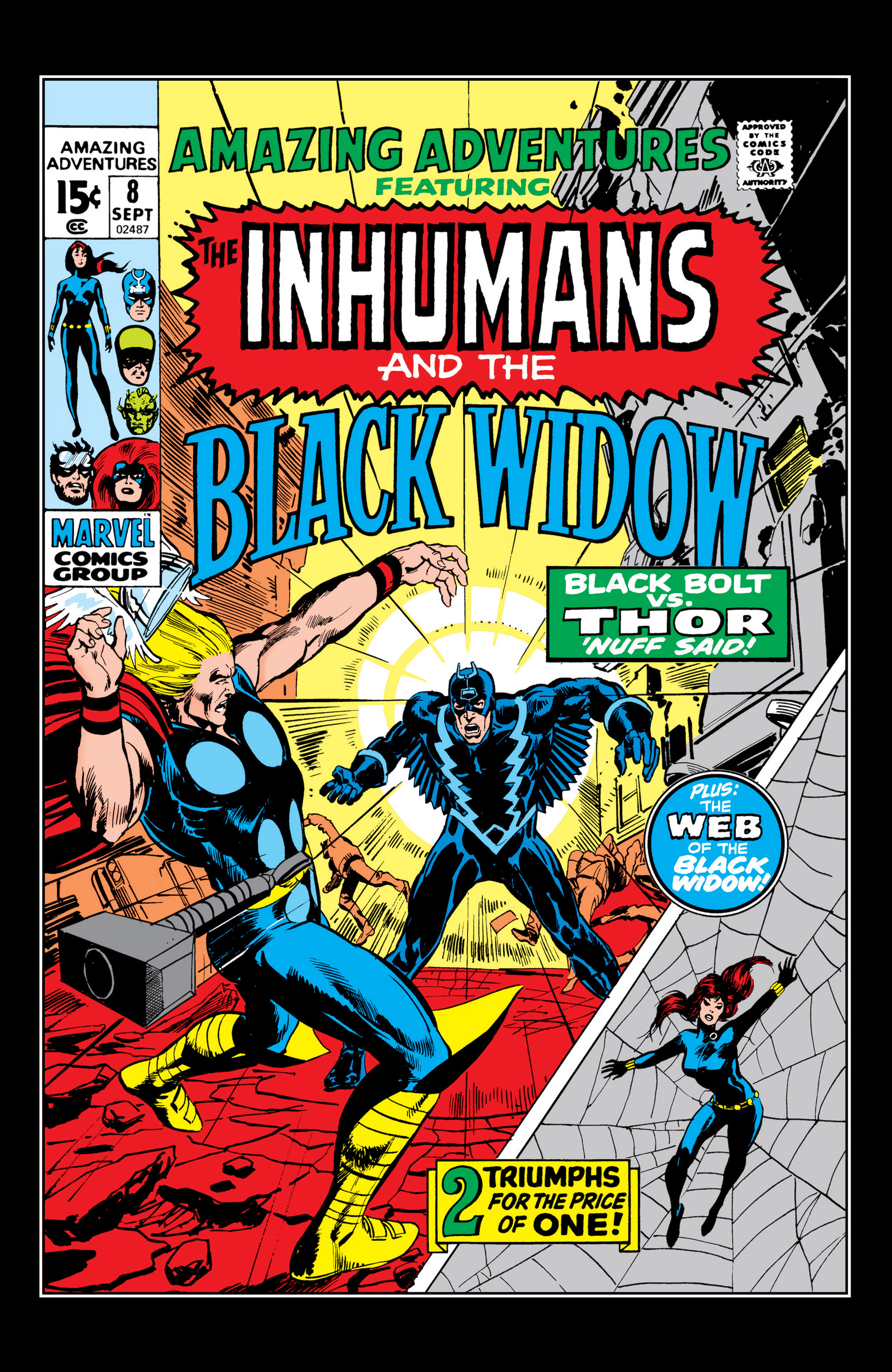 Read online Marvel Masterworks: The Inhumans comic -  Issue # TPB 1 (Part 2) - 46