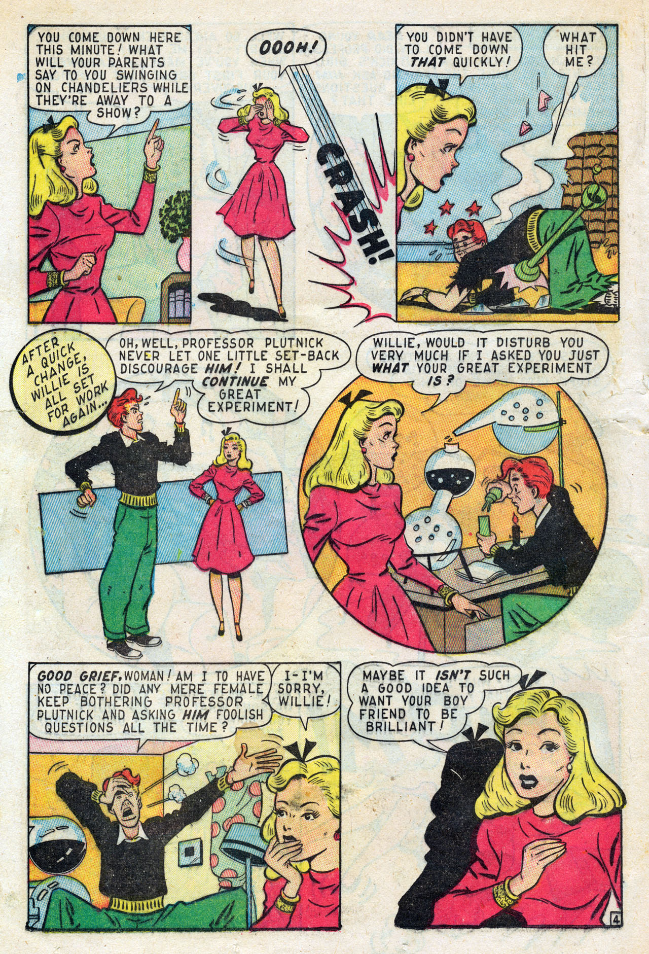 Read online Willie Comics (1946) comic -  Issue #8 - 31