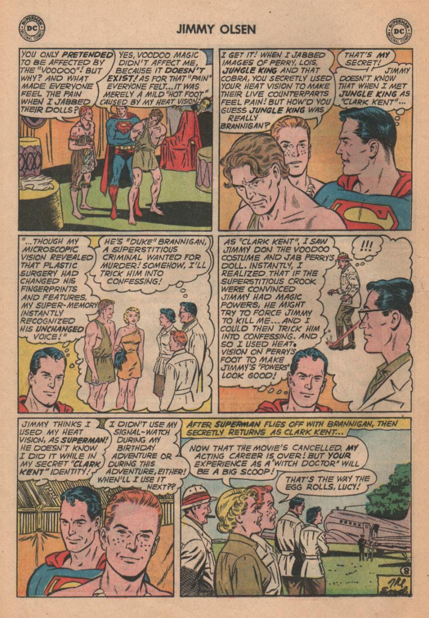 Read online Superman's Pal Jimmy Olsen comic -  Issue #58 - 32