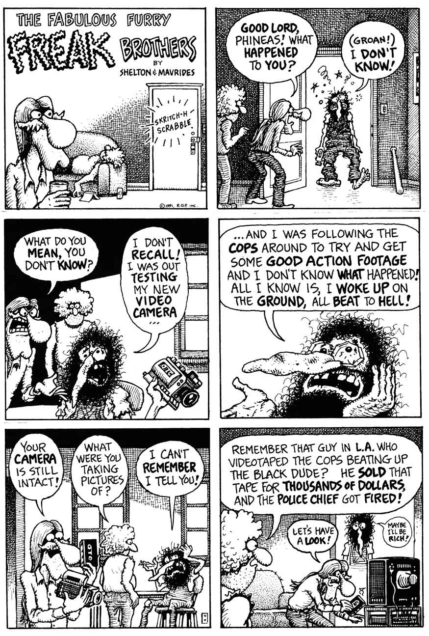 Read online The Fabulous Furry Freak Brothers comic -  Issue #12 - 12