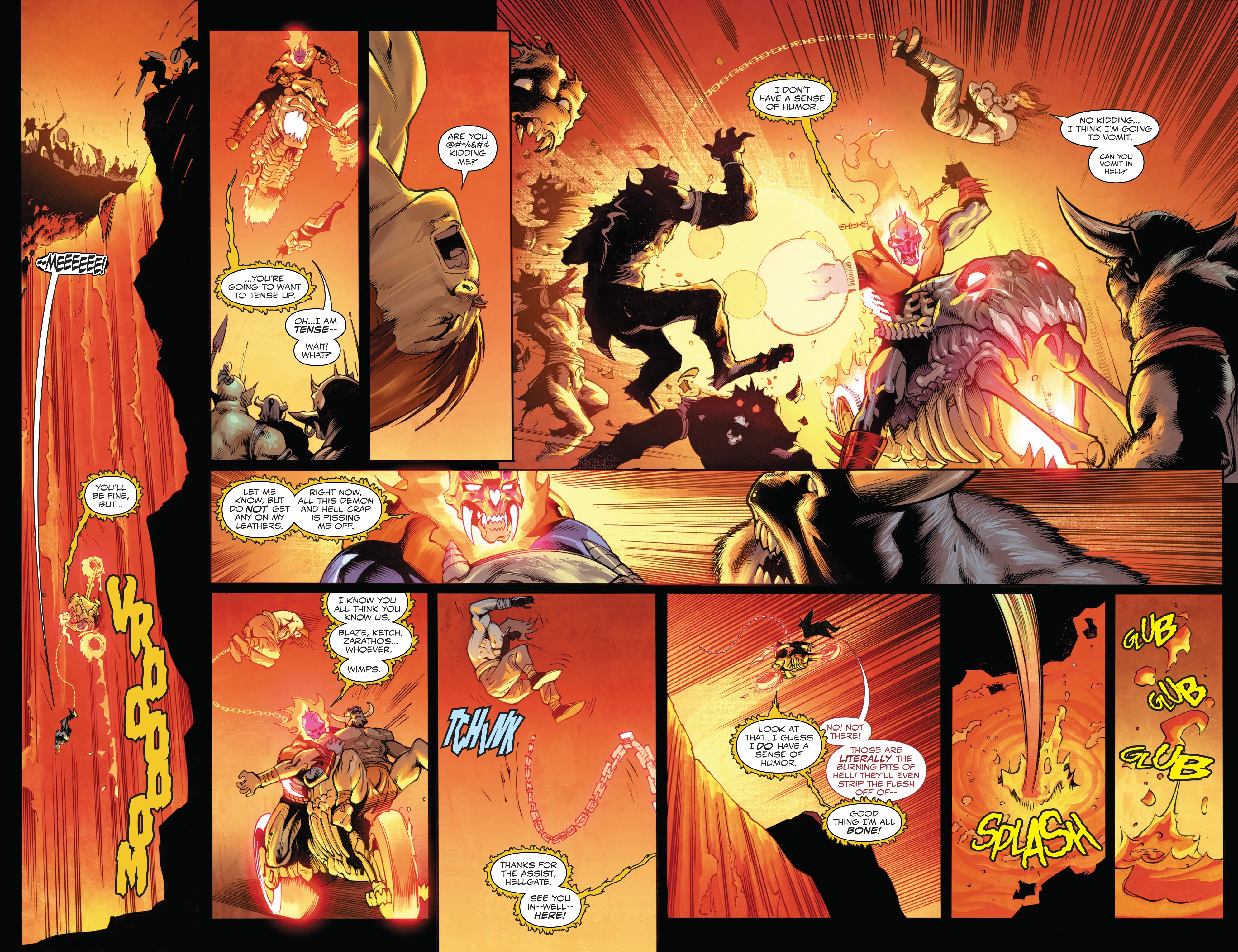 Read online Ghost Rider: The Return Of Blaze comic -  Issue # TPB - 85