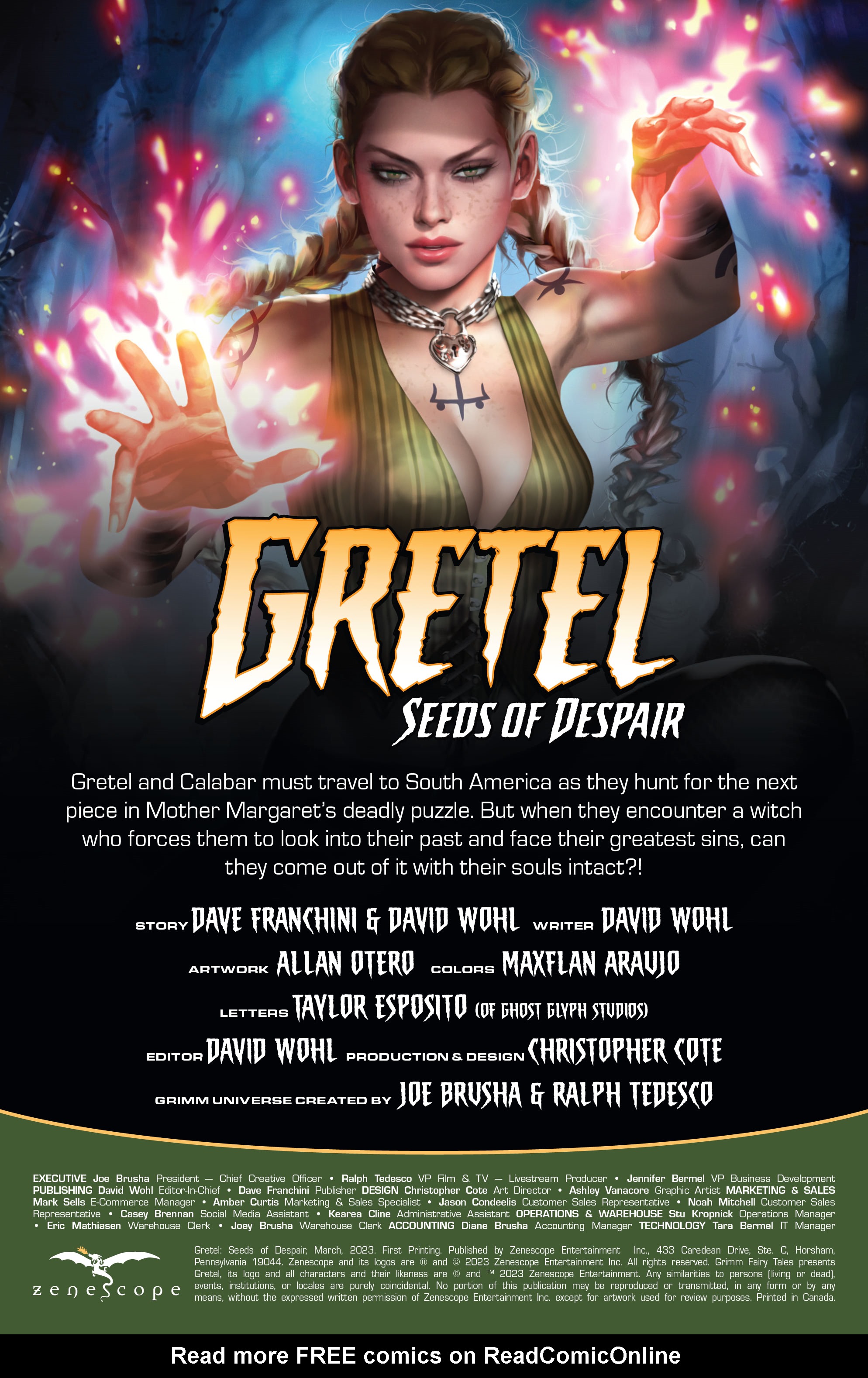 Read online Gretel: Seeds of Despair comic -  Issue # Full - 2