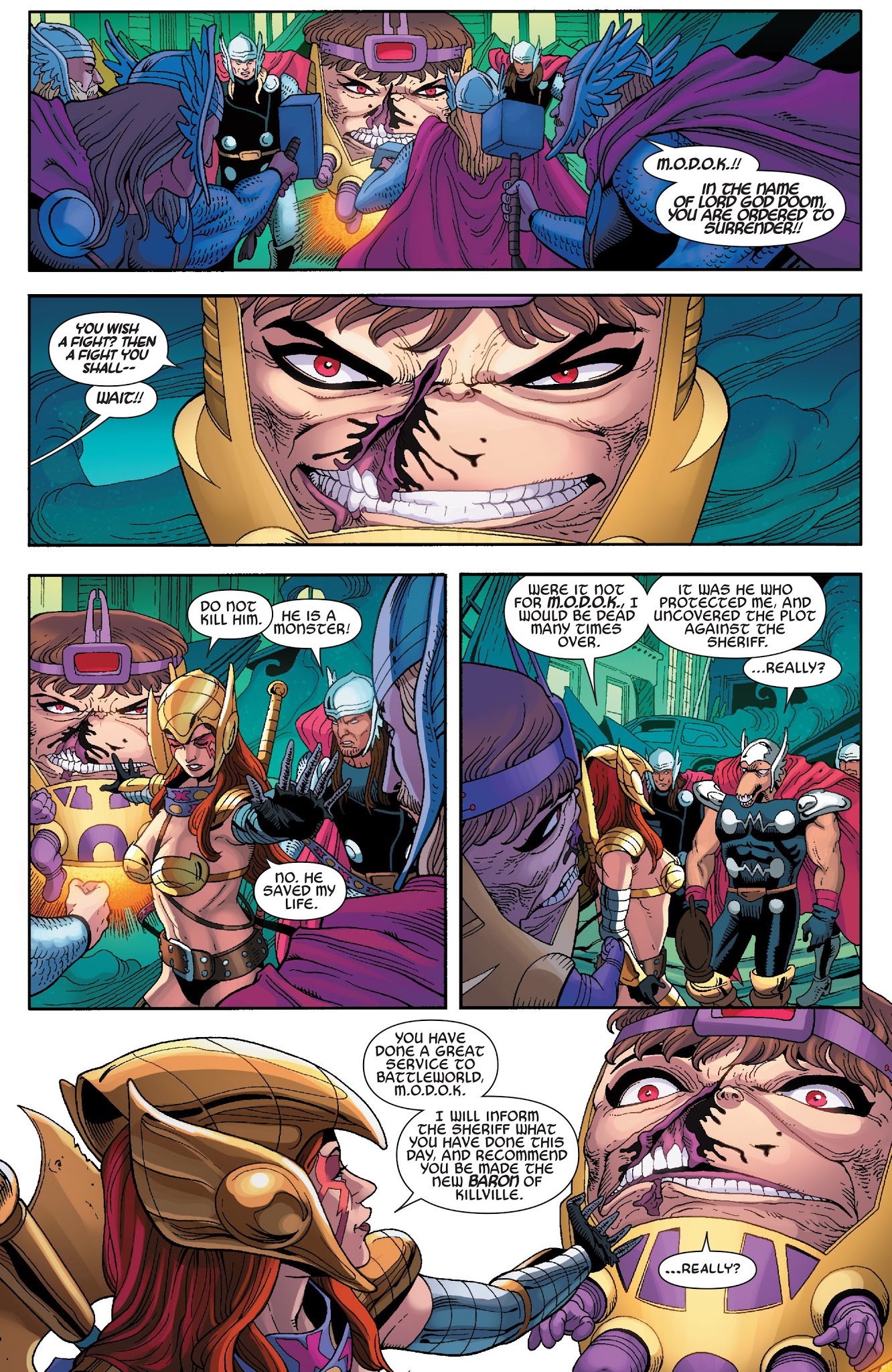 Read online M.O.D.O.K. Assassin comic -  Issue #5 - 19